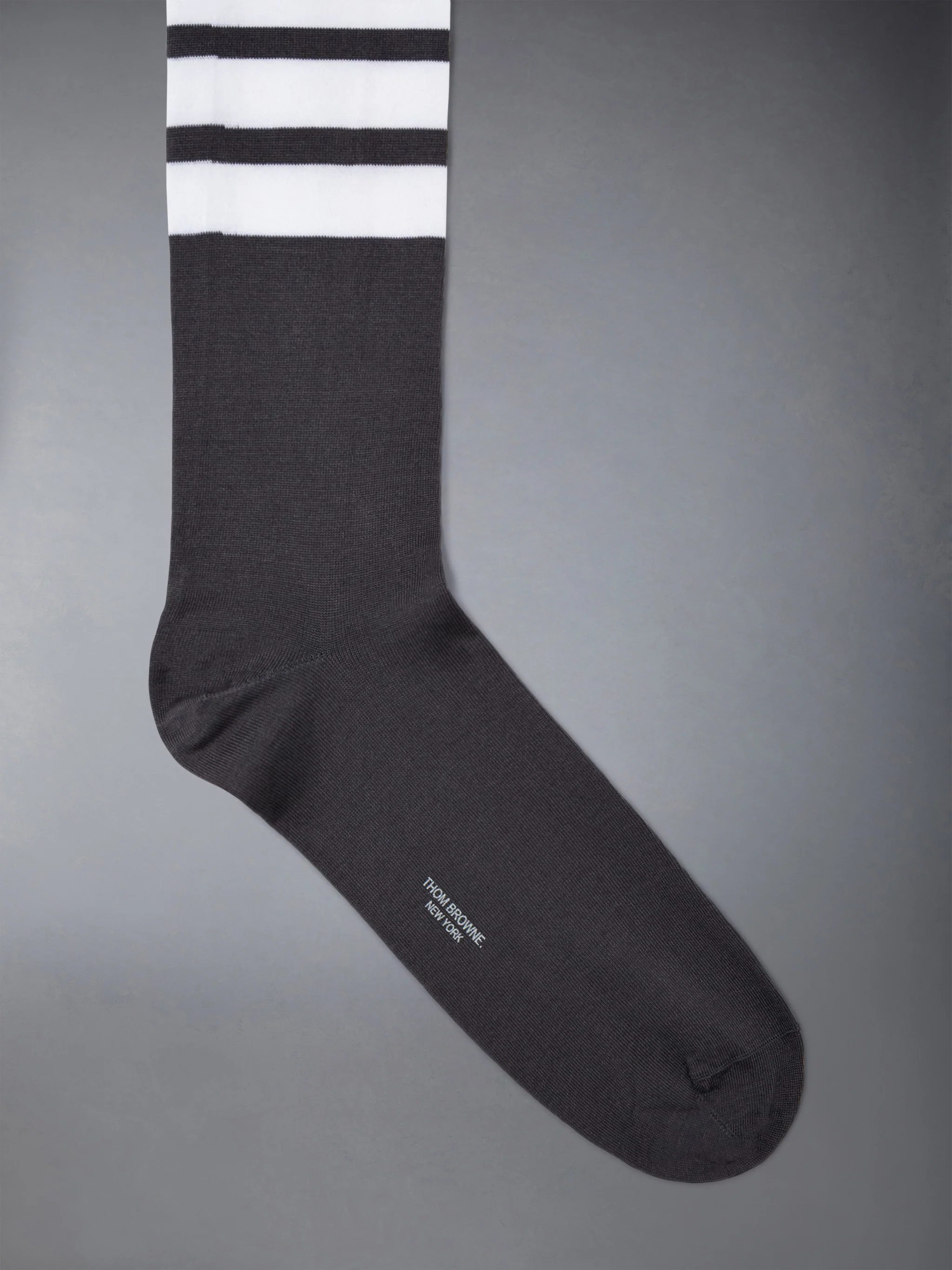 COTTON 4-BAR OVER THE CALF SOCKS - Image 2