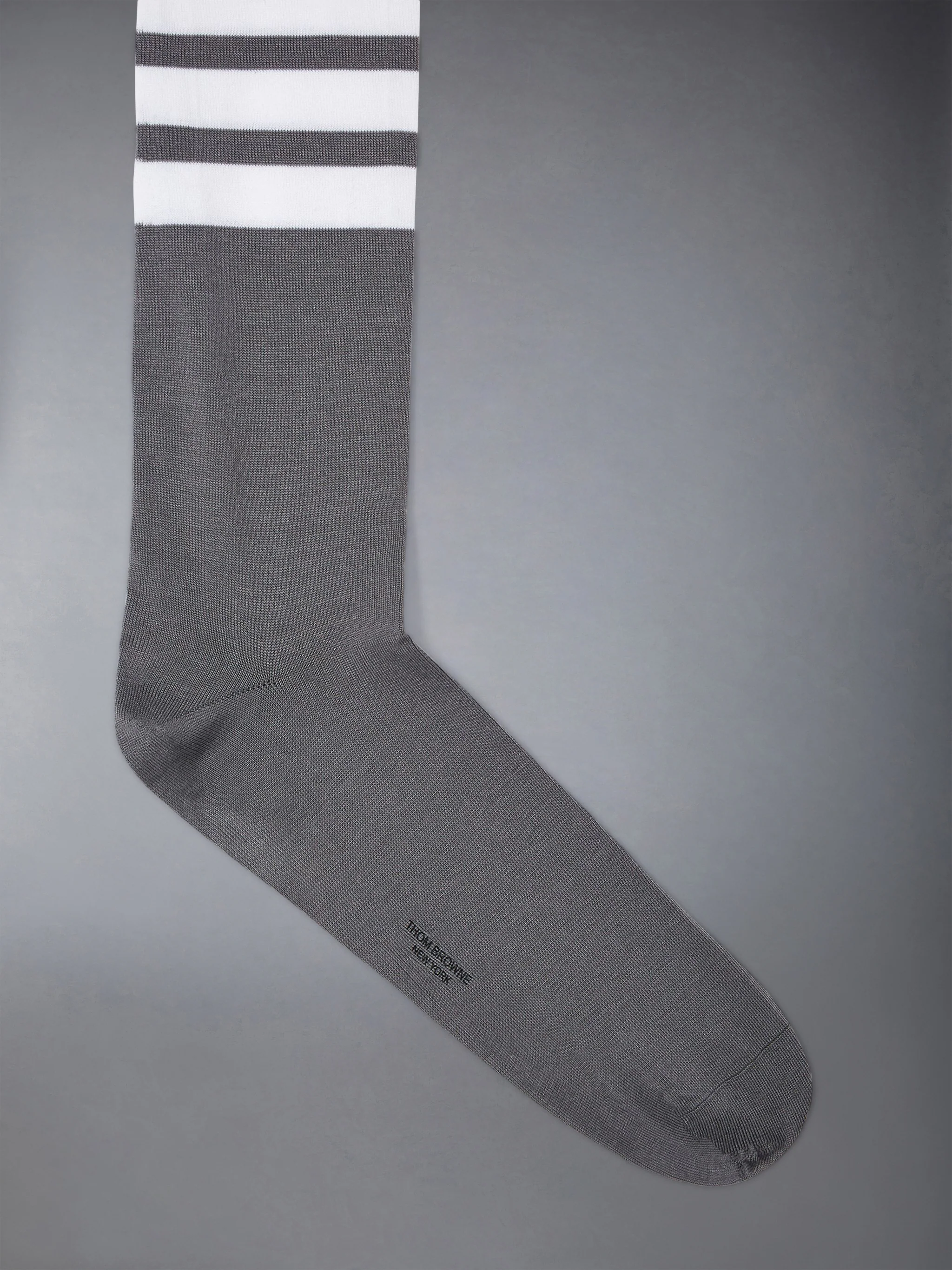 COTTON 4-BAR OVER THE CALF SOCKS - Image 2