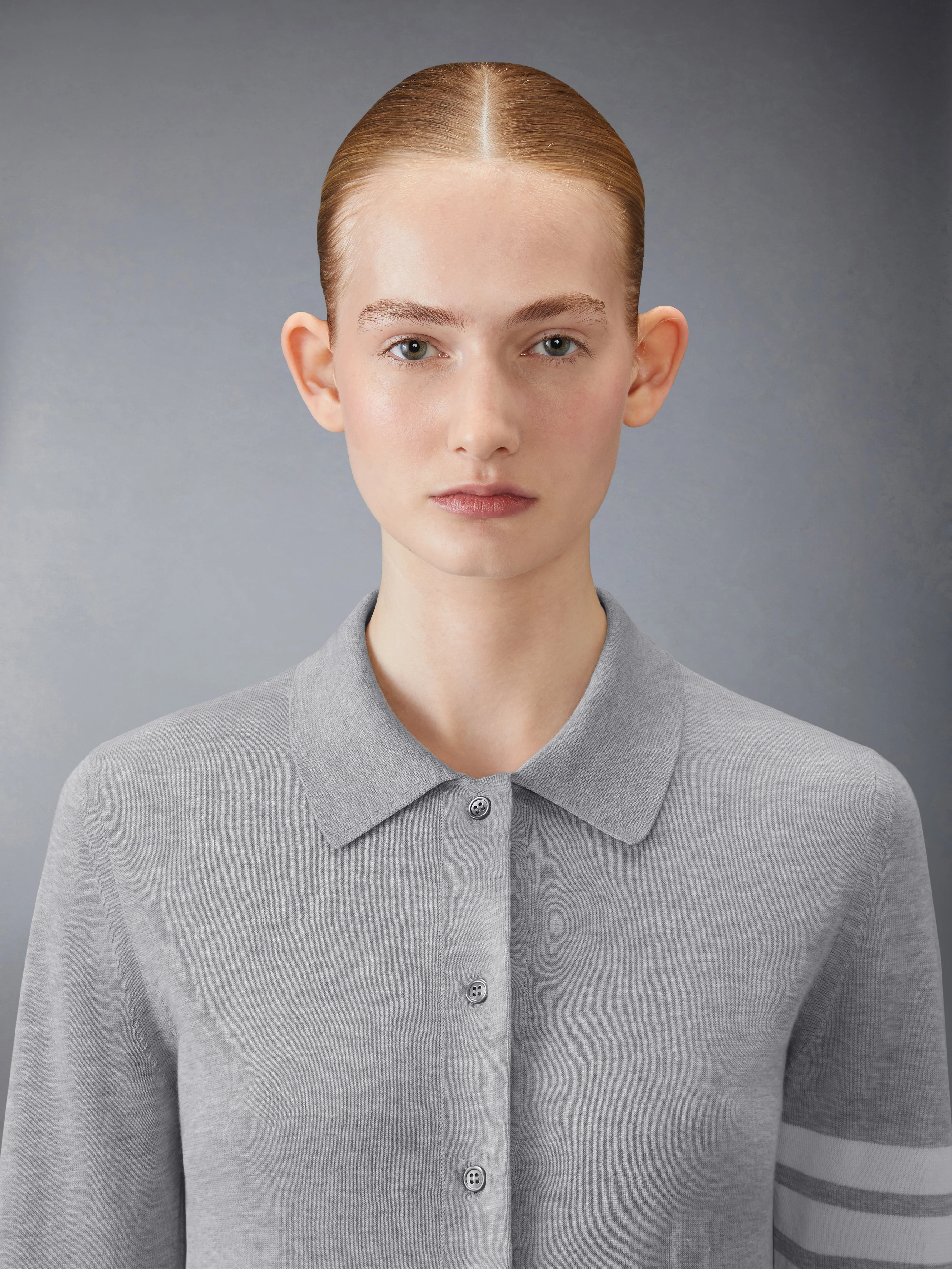 COTTON 4-BAR SHIRT - Image 4