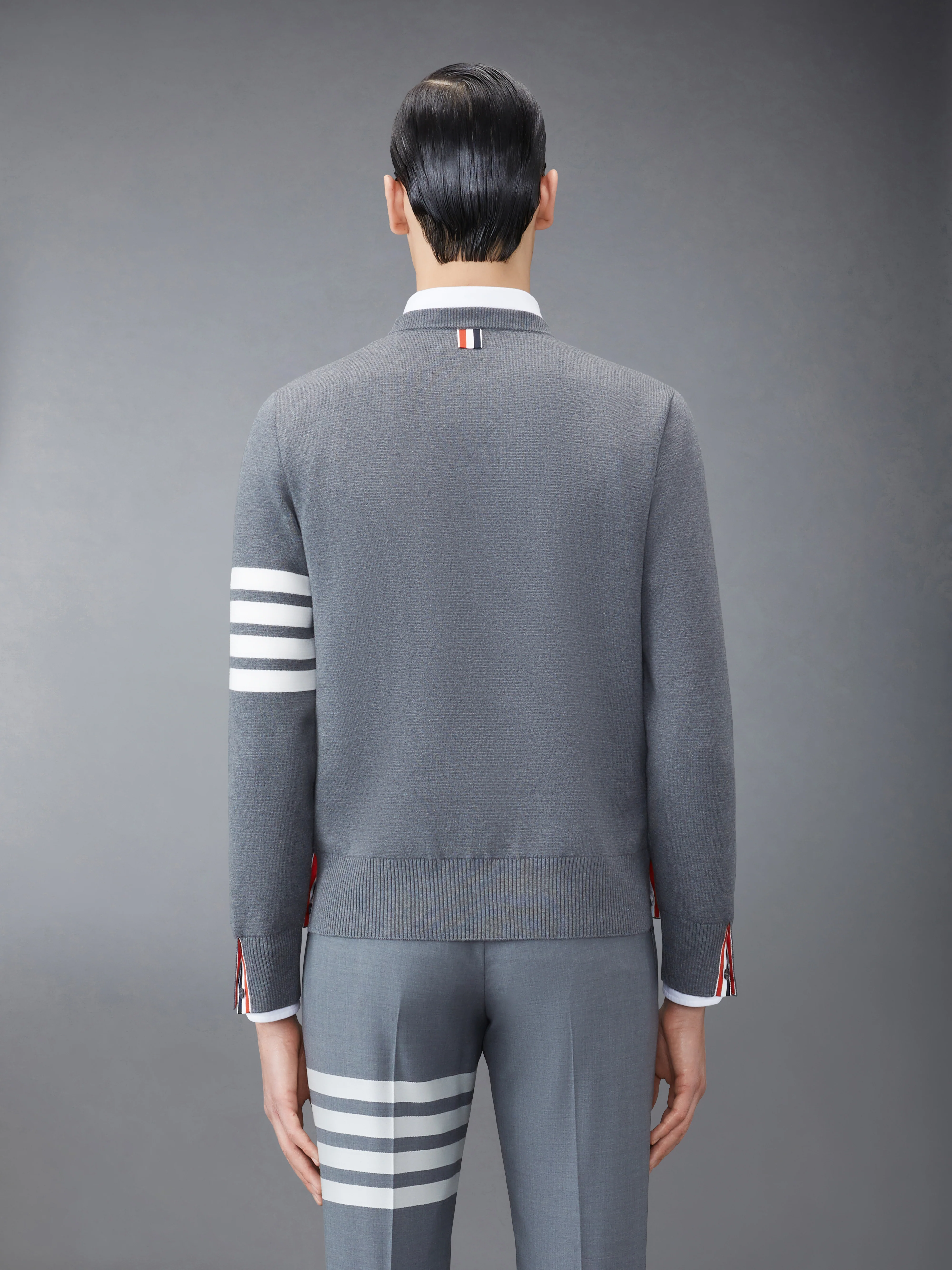 COTTON CREPE 4-BAR PULLOVER - Image 2