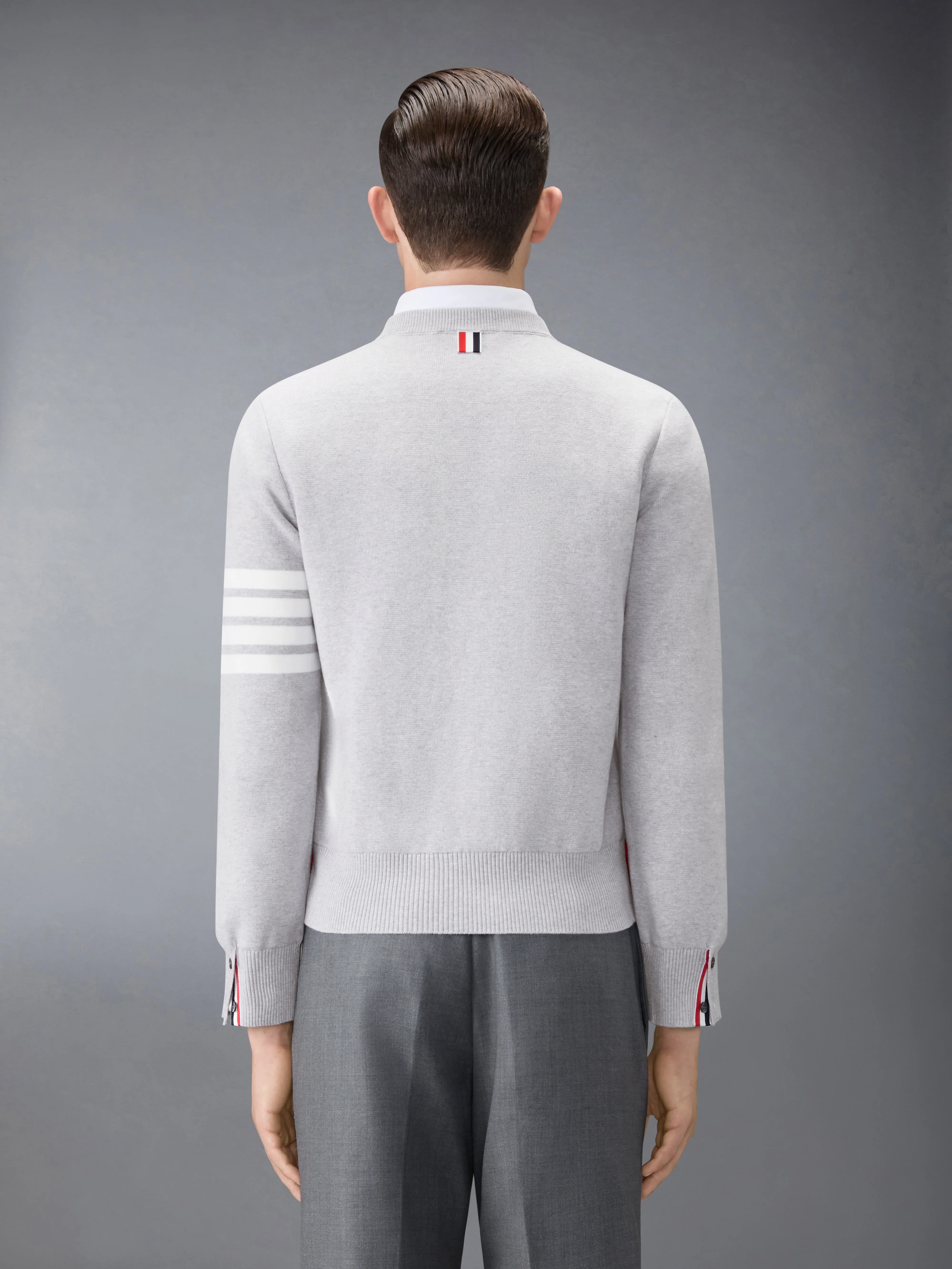 COTTON CREPE 4-BAR PULLOVER - Image 2
