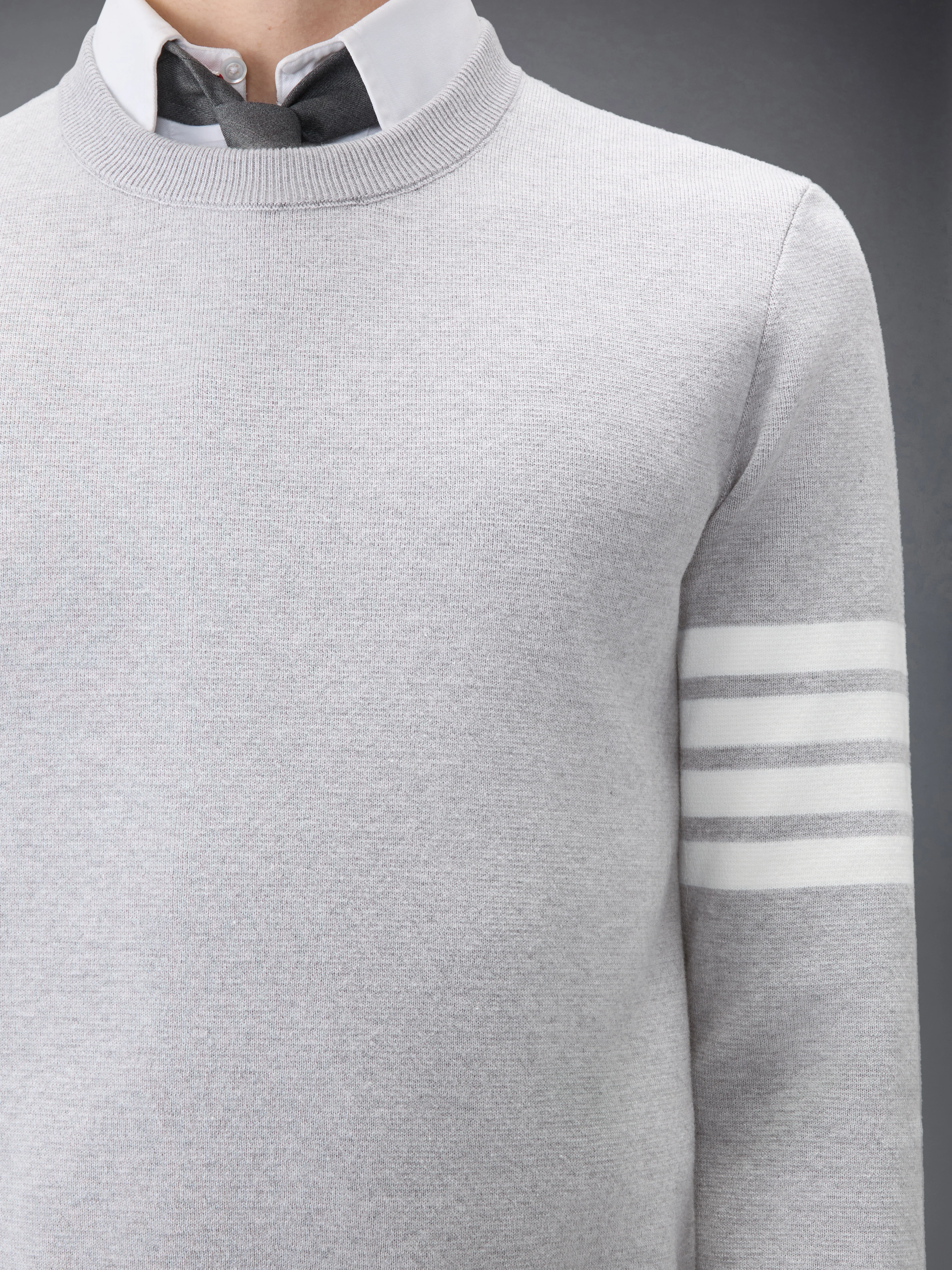 COTTON CREPE 4-BAR PULLOVER - Image 5