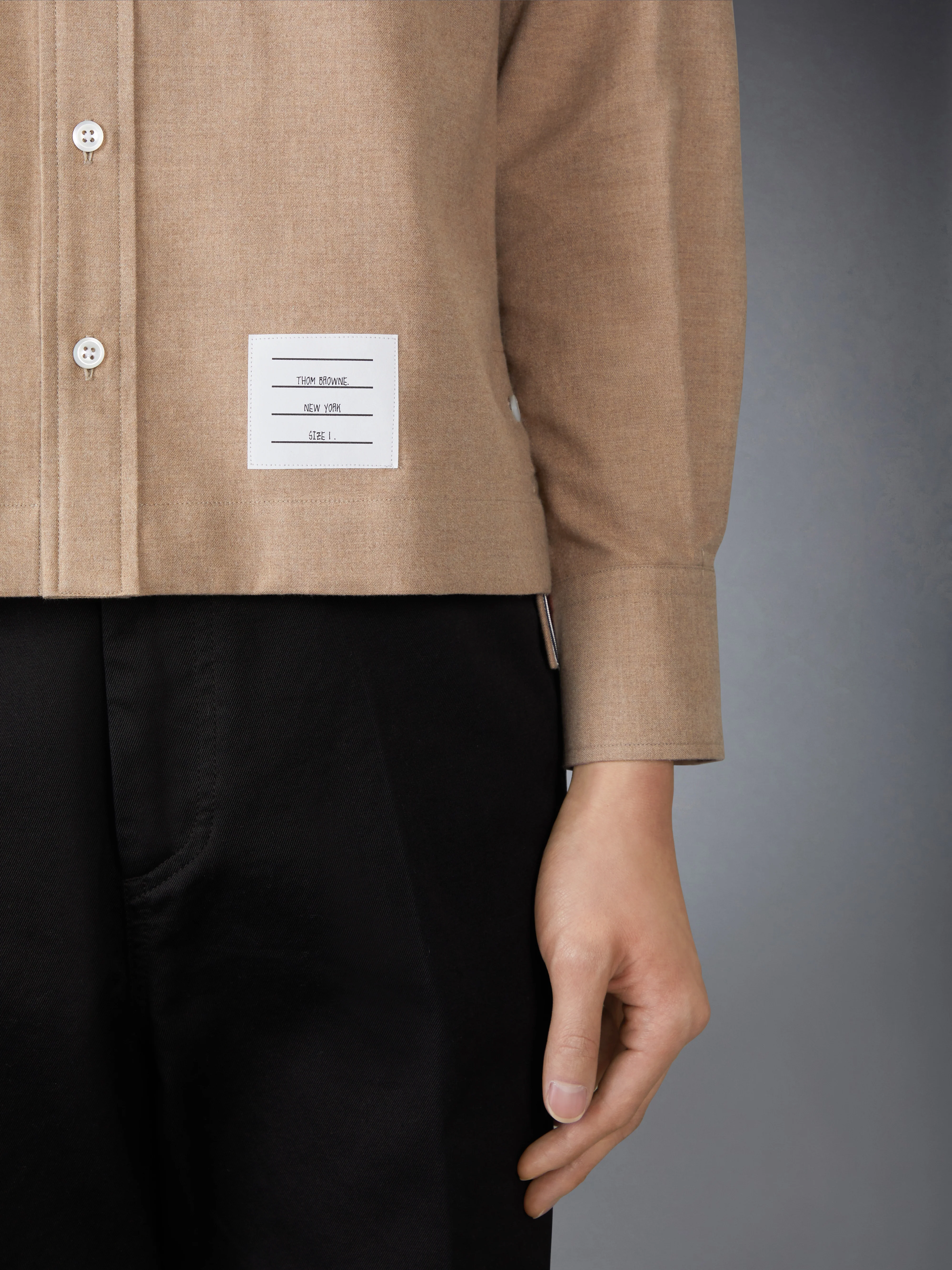 COTTON FLANNEL UTILITY SHIRT - Image 5