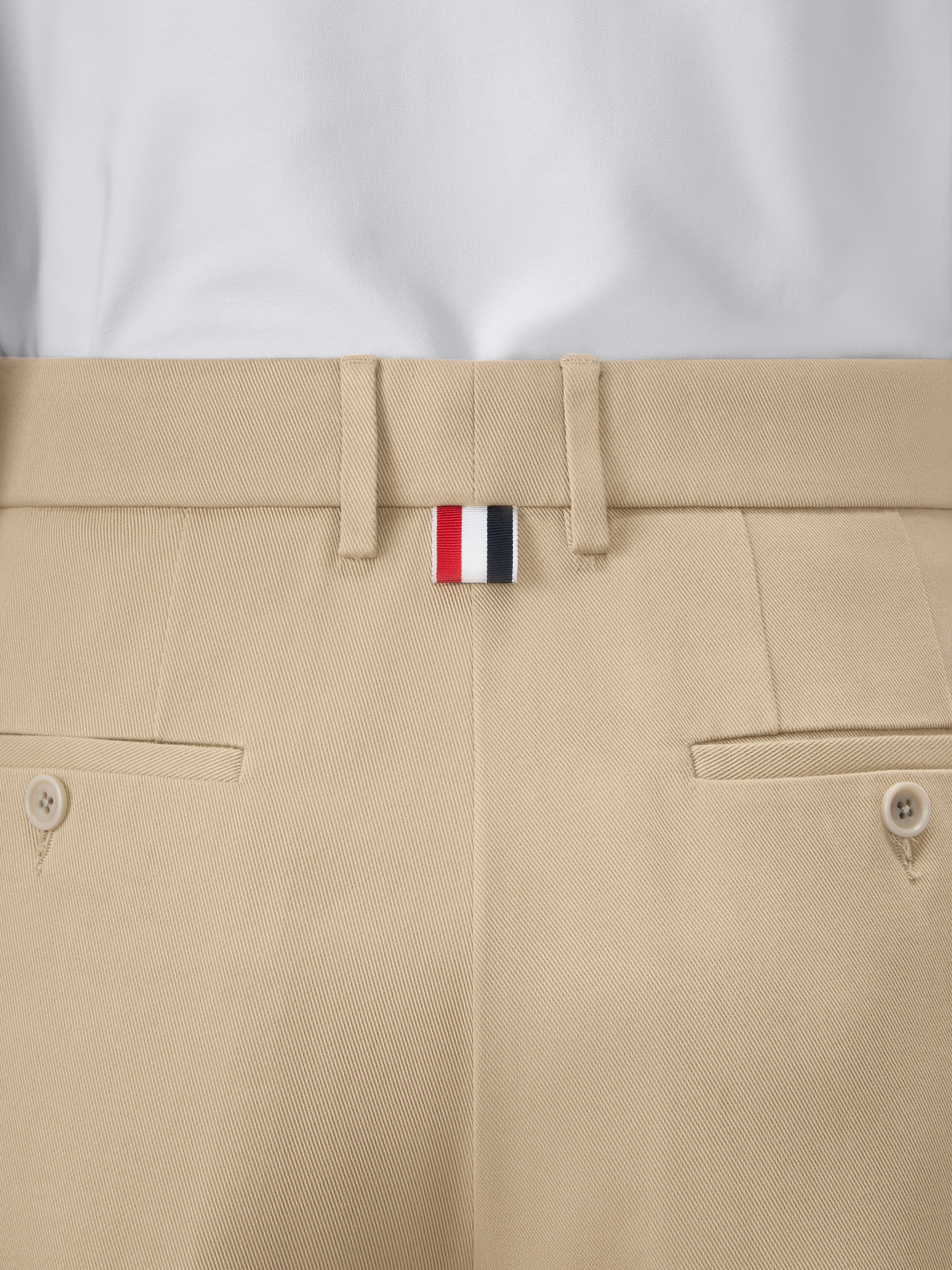 COTTON GABARDINE CHINO PANTS - Image 3