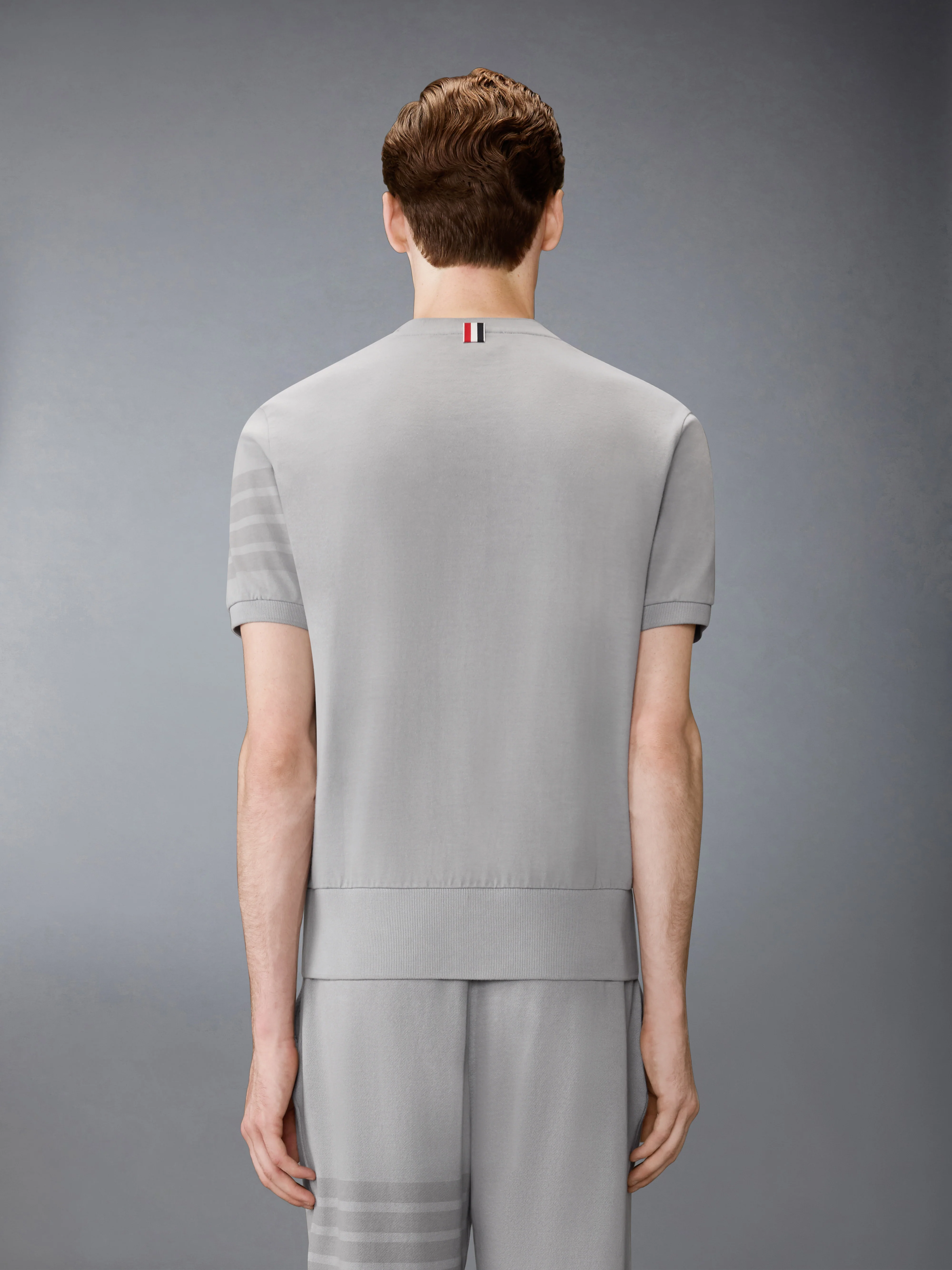 COTTON JERSEY 4-BAR TEE - Image 2
