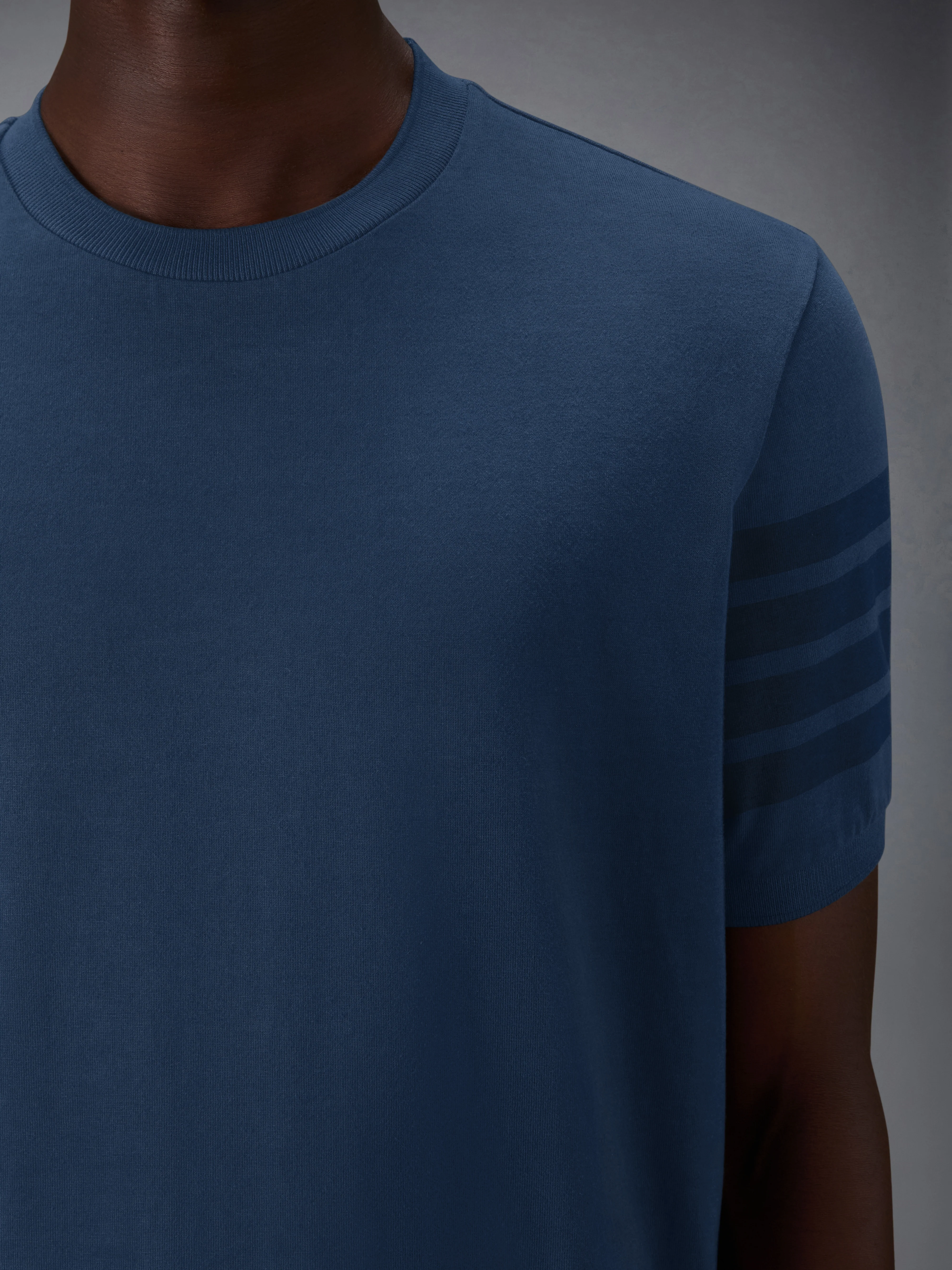 COTTON JERSEY 4-BAR TEE - Image 5