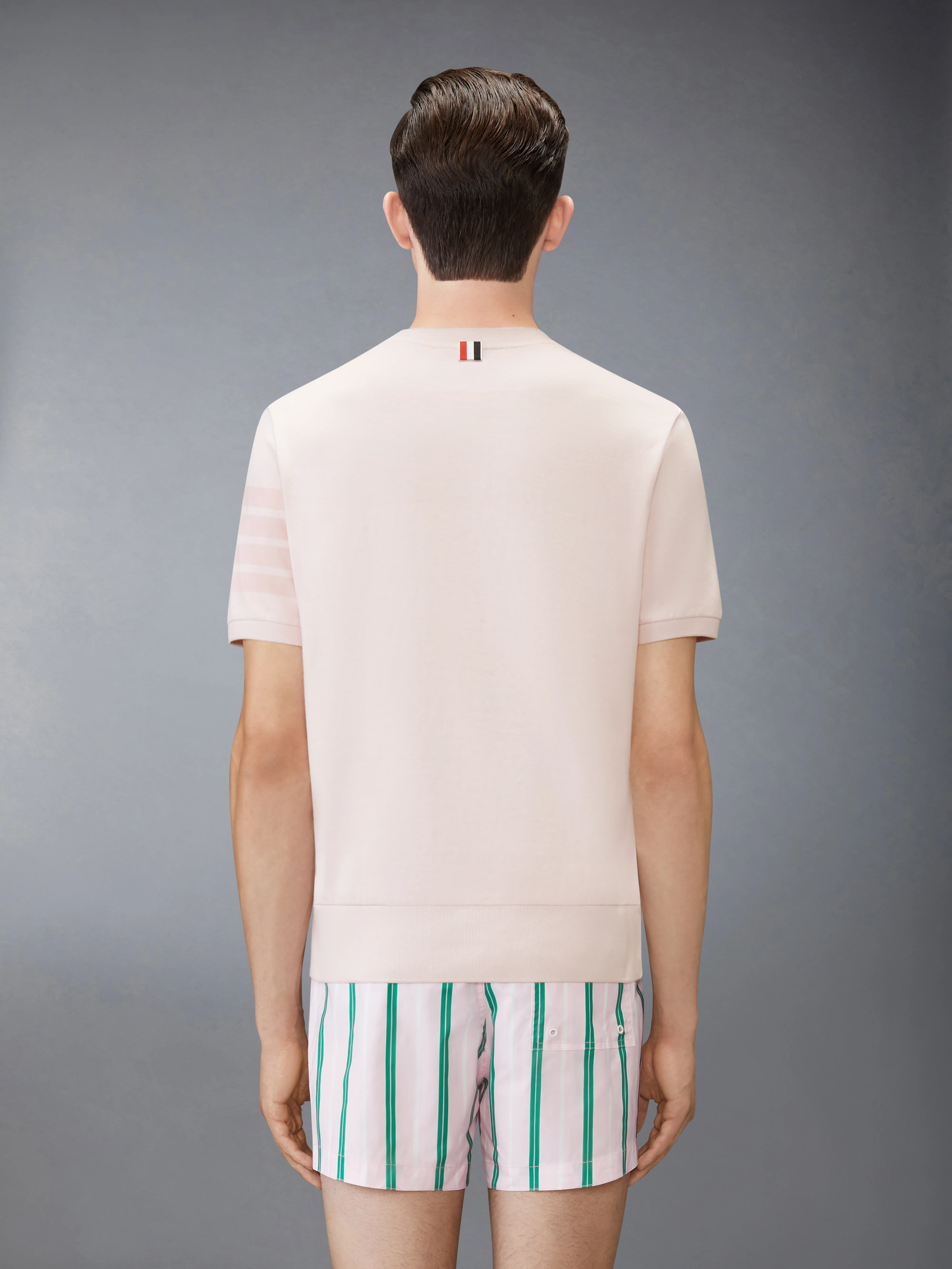 COTTON JERSEY 4-BAR TEE - Image 2