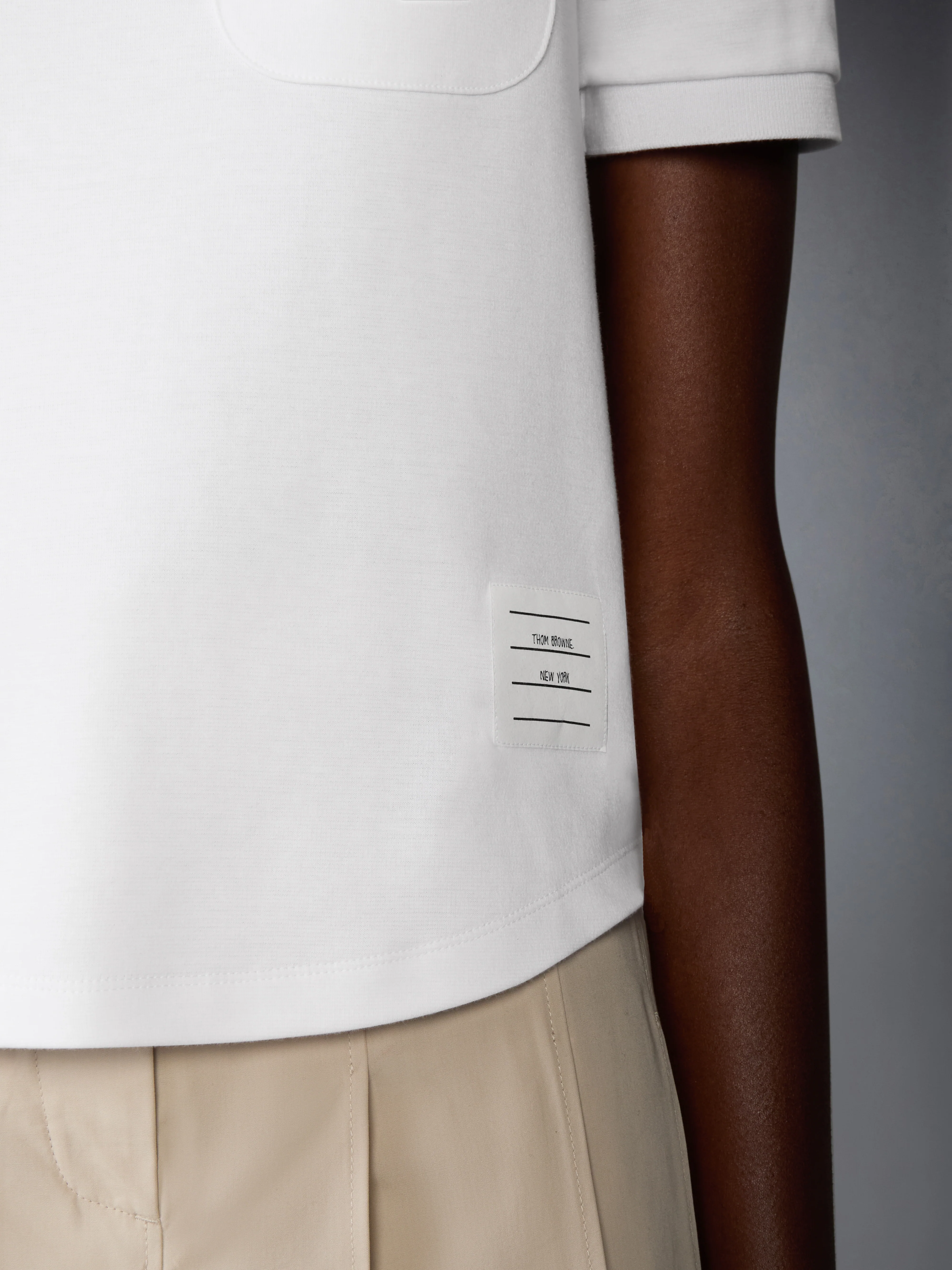 COTTON MILANO POCKET TEE - Image 4