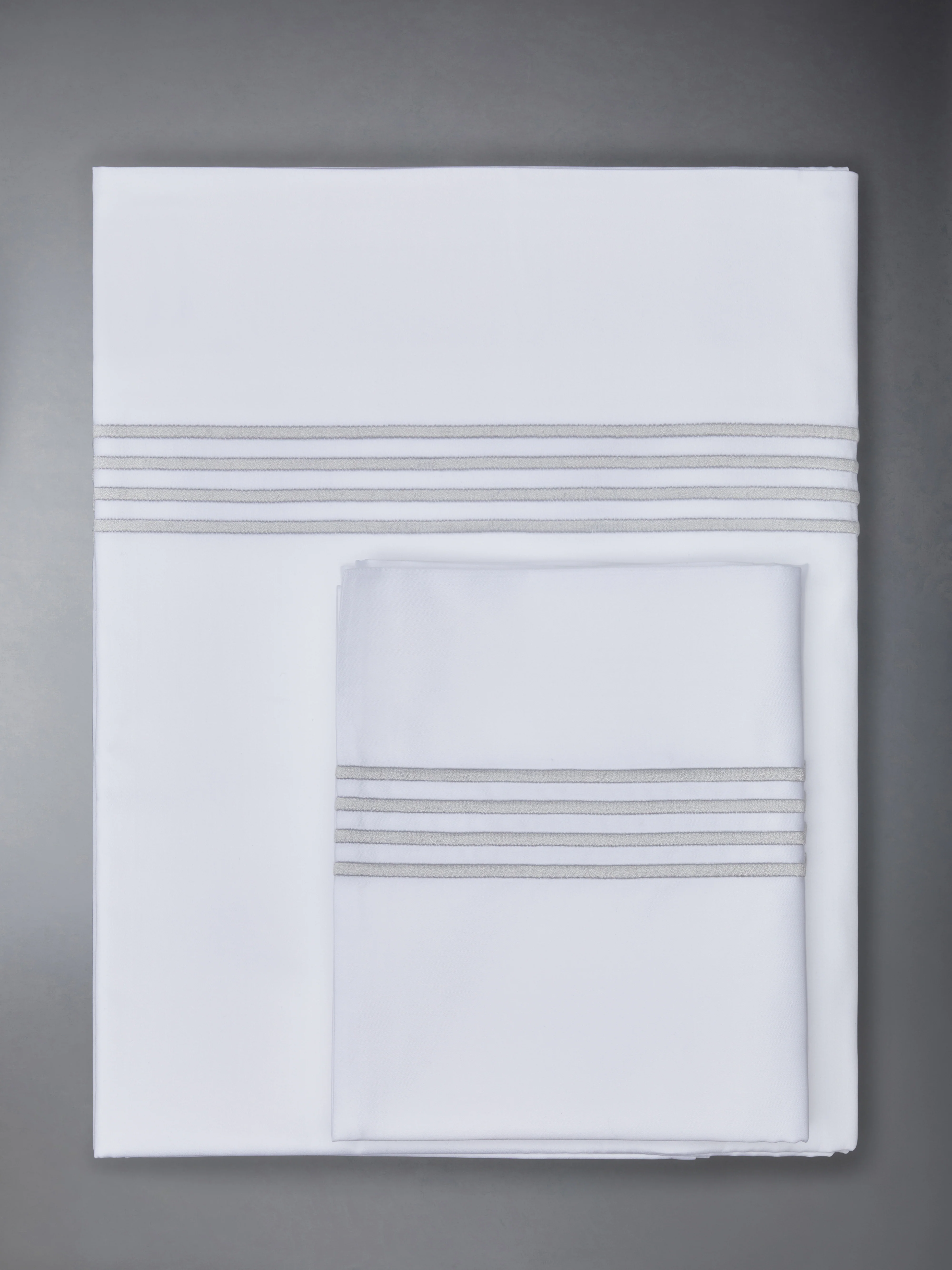 COTTON SATEEN 4-BAR FRETTE SHEET SET (QUEEN-US/CAD/EU/ASIA) - Image 4