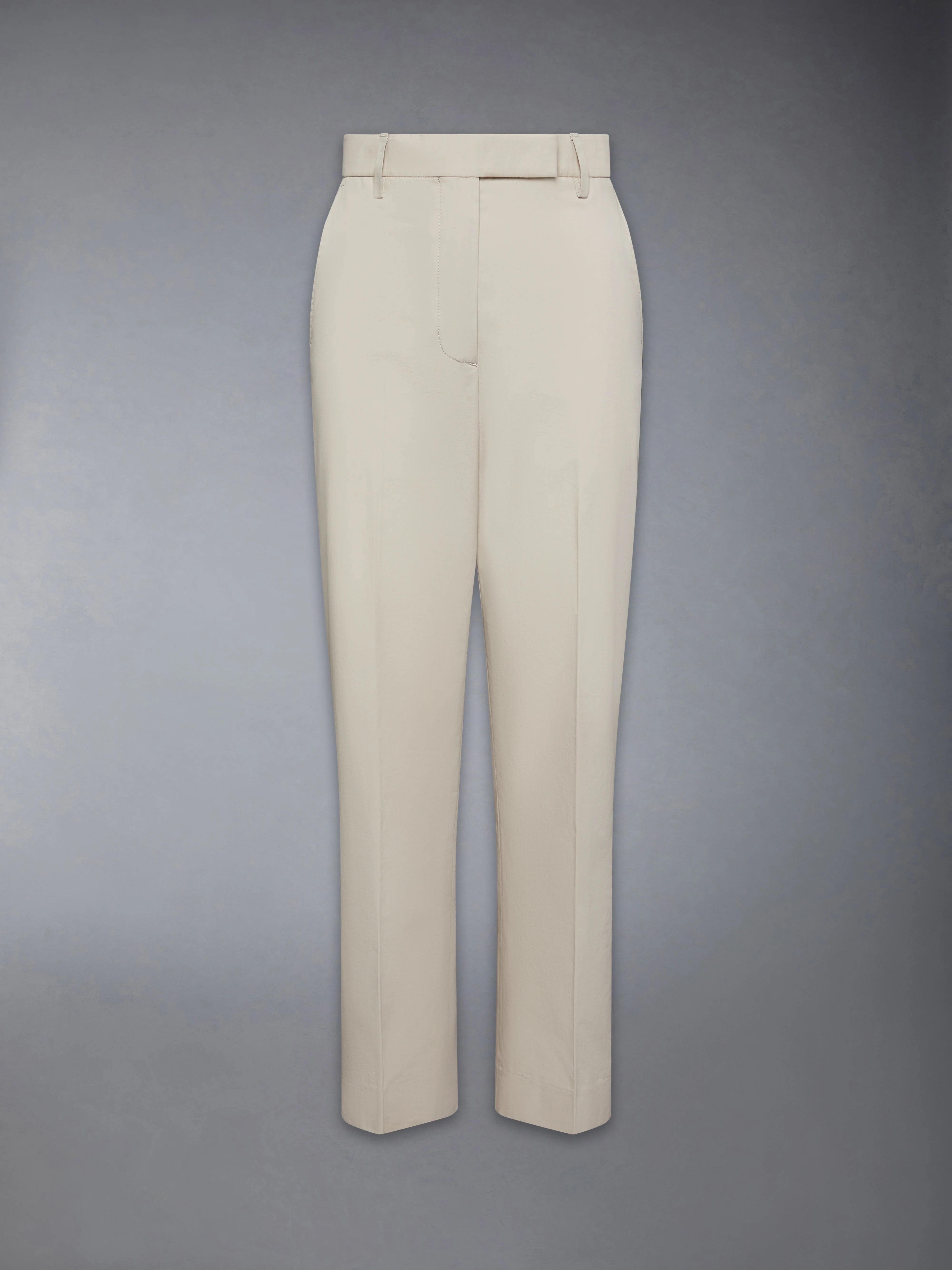 COTTON SUITING BELTLOOP RELAXED TROUSER - Image 5