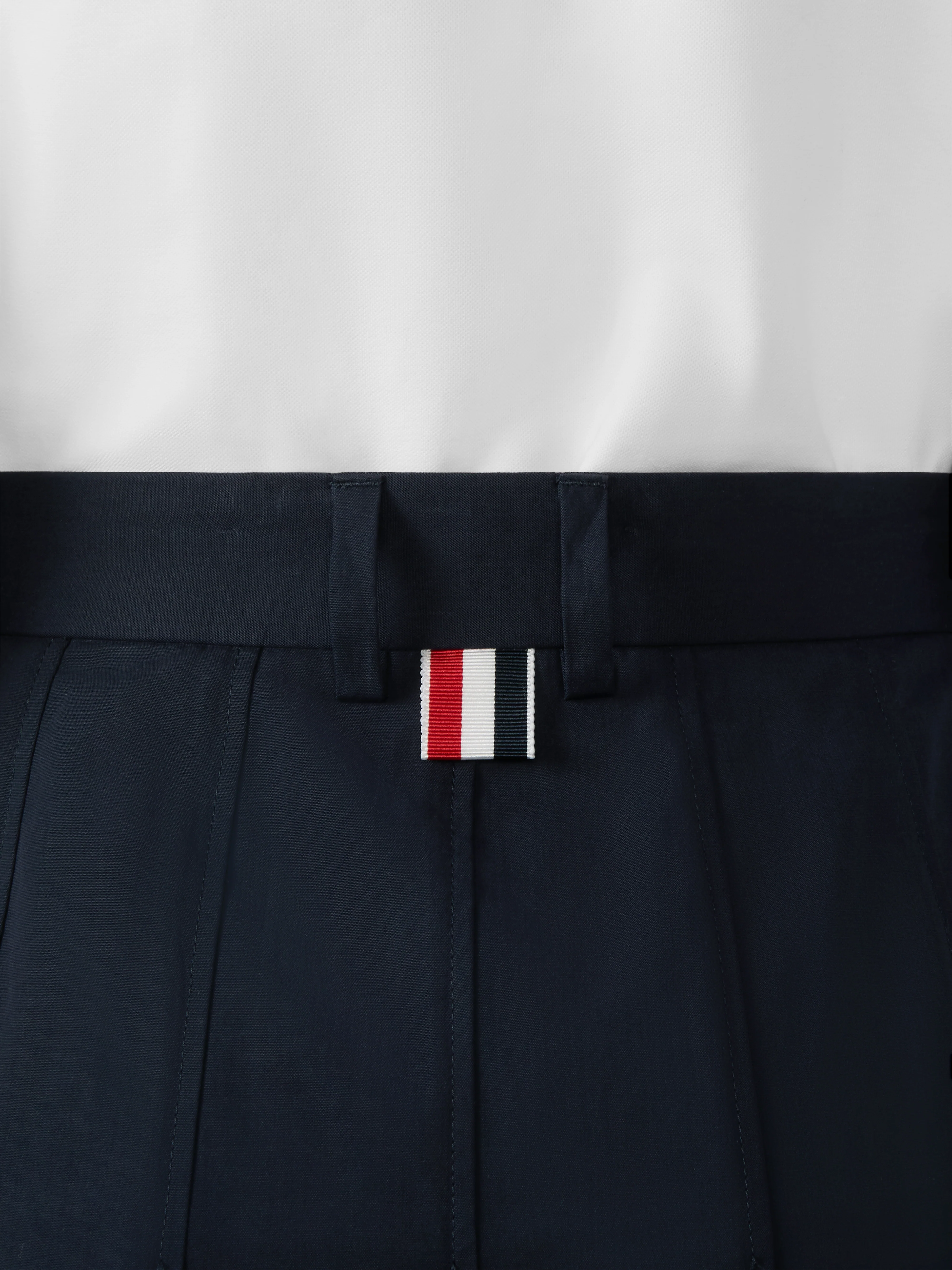 COTTON SUITING PLEATED SKIRT - Image 6