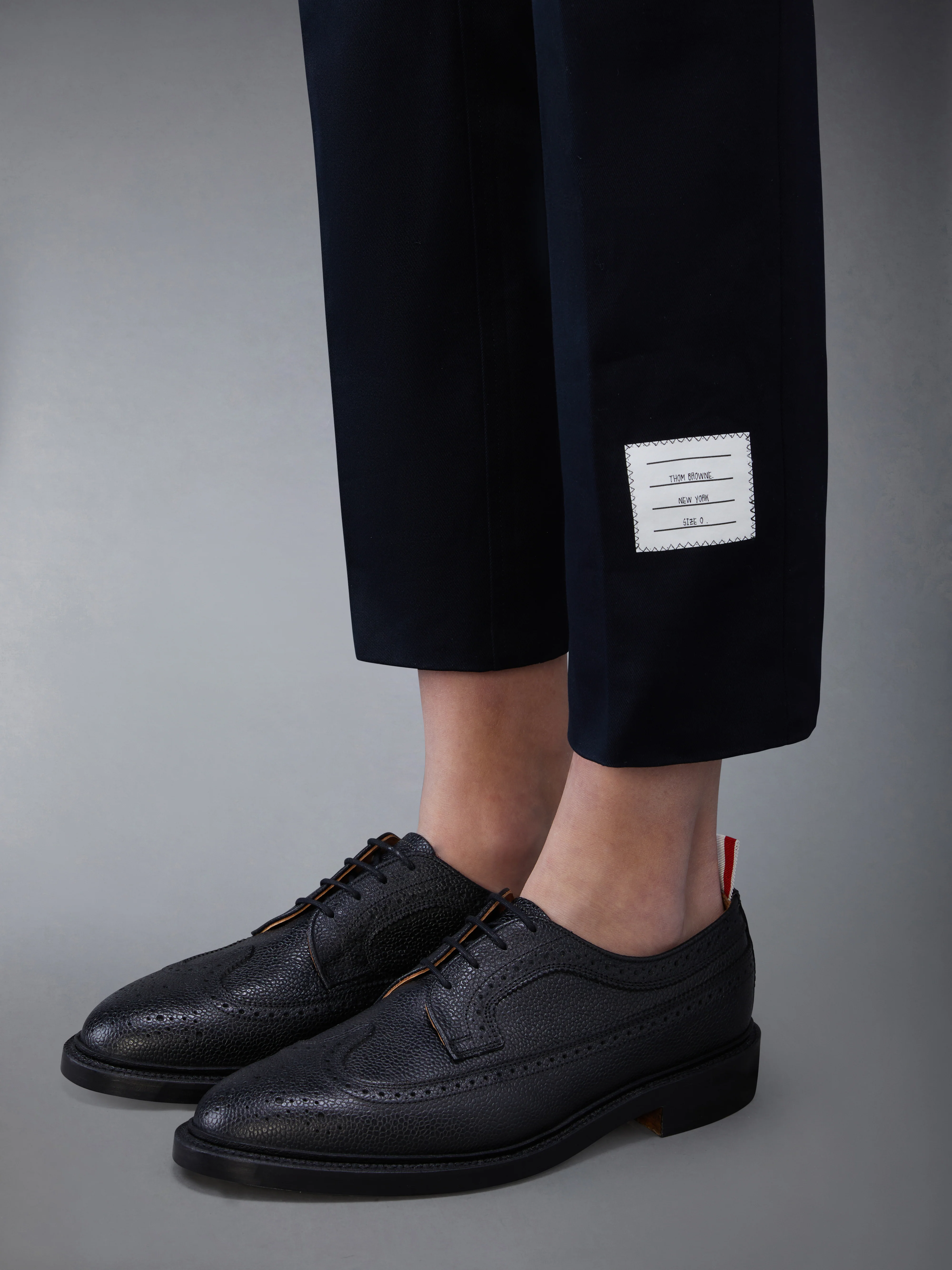 COTTON TWILL 4-BAR UNCONSTRUCTED CHINO TROUSERS - Image 5