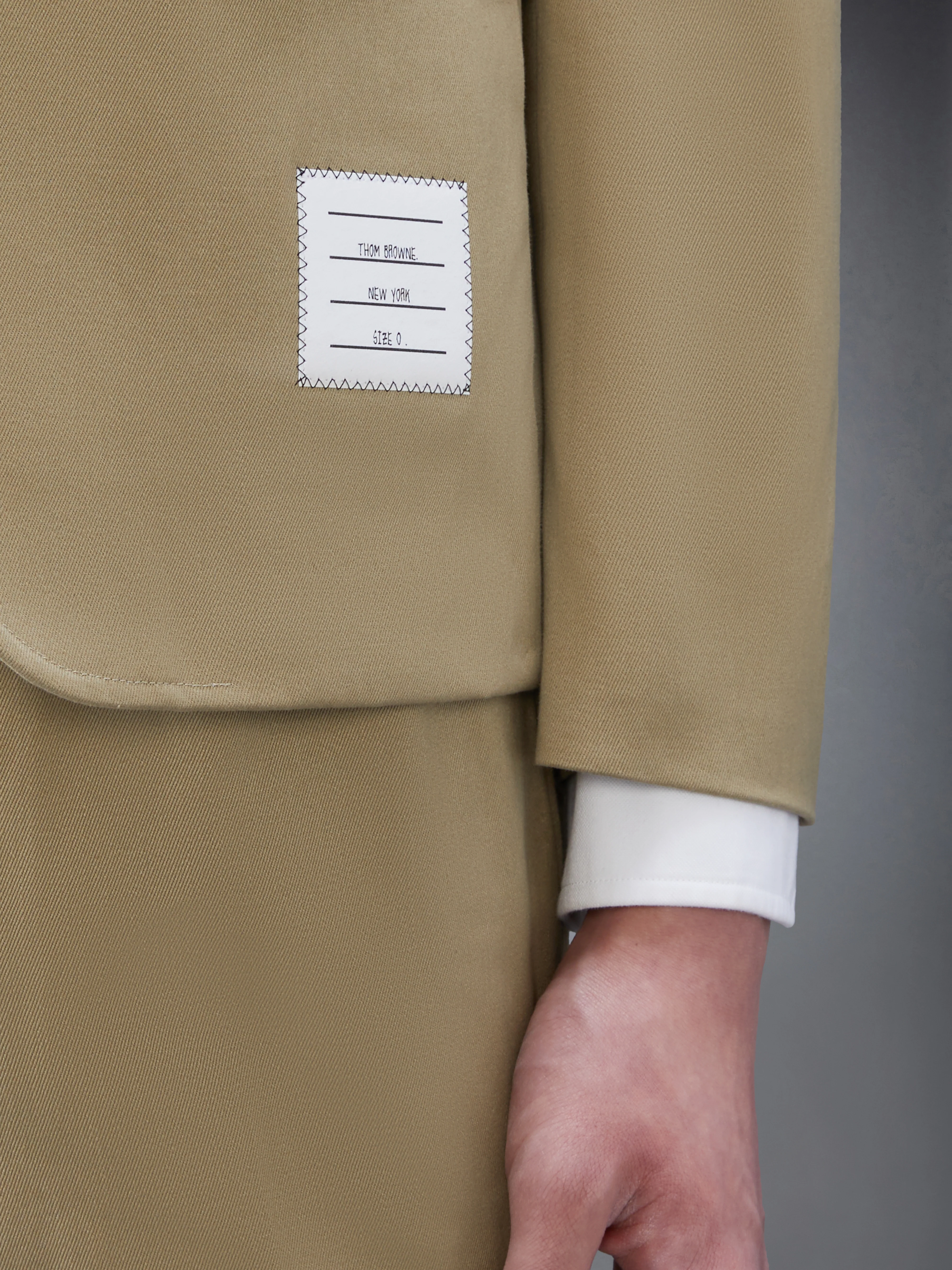 COTTON TWILL 4-BAR UNCONSTRUCTED SPORTCOAT - Image 4