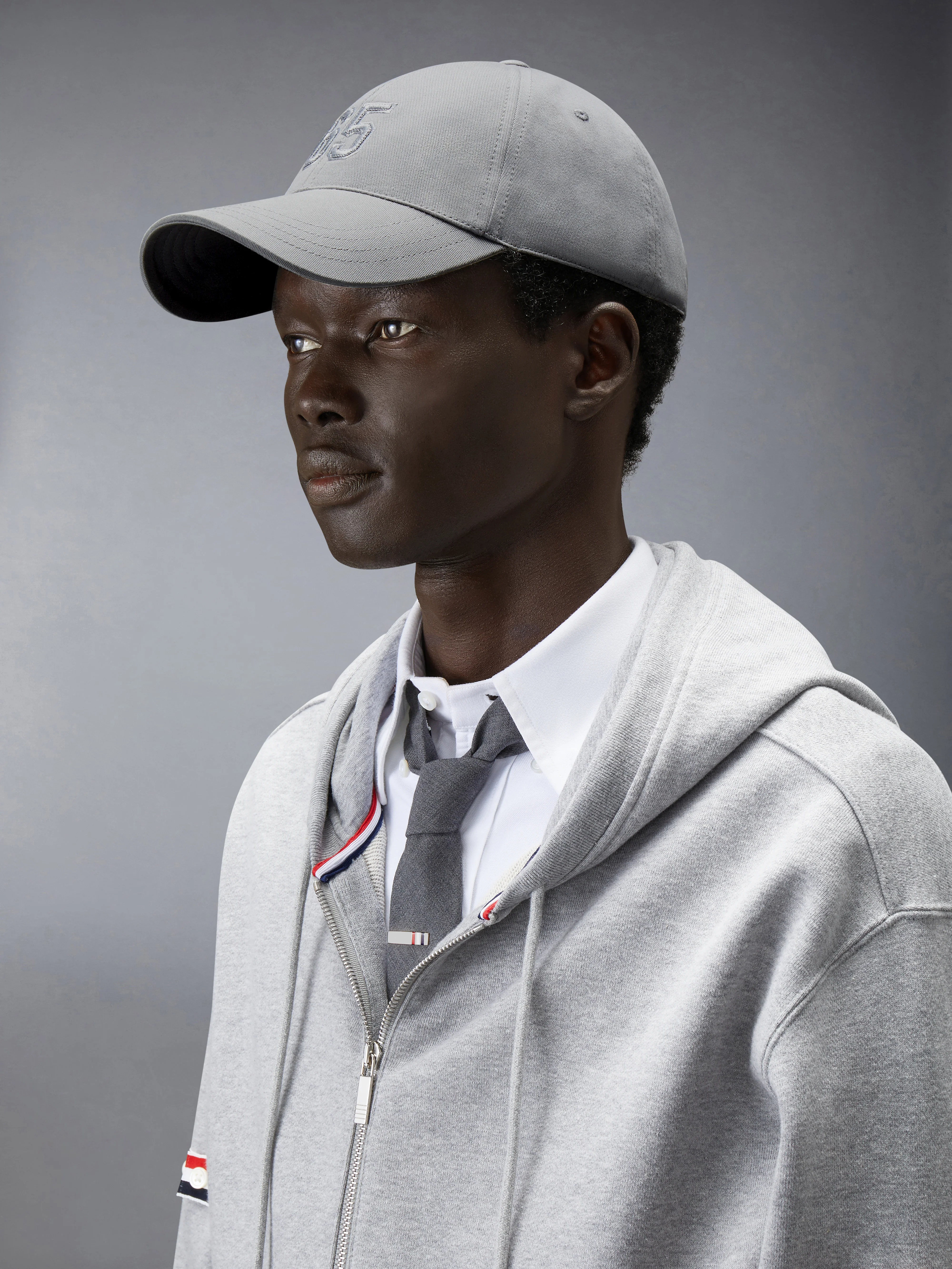 COTTON TWILL BROWNE 65 BASEBALL CAP - Image 2