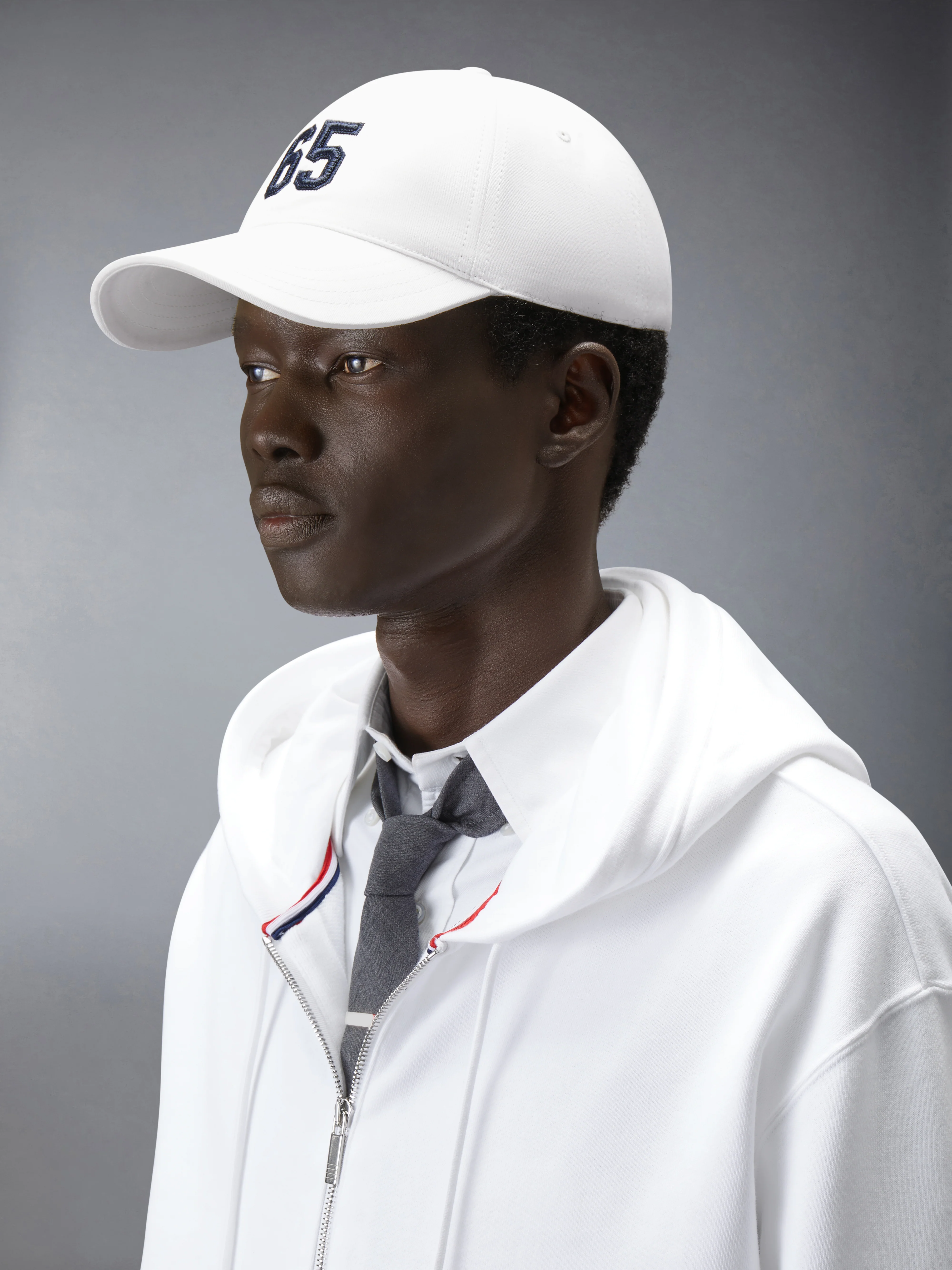 COTTON TWILL BROWNE 65 BASEBALL CAP - Image 2