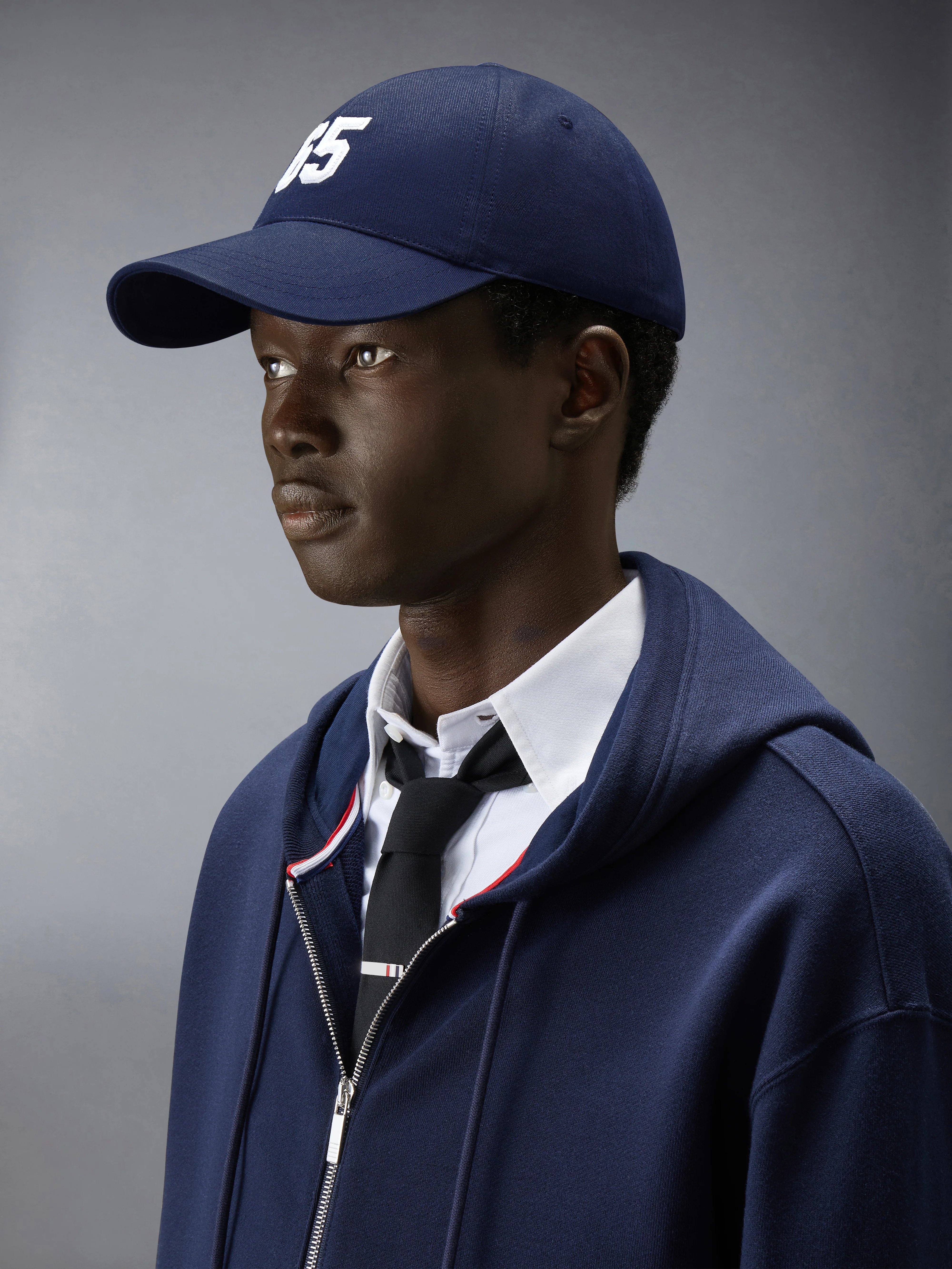 COTTON TWILL BROWNE 65 BASEBALL CAP - Image 2