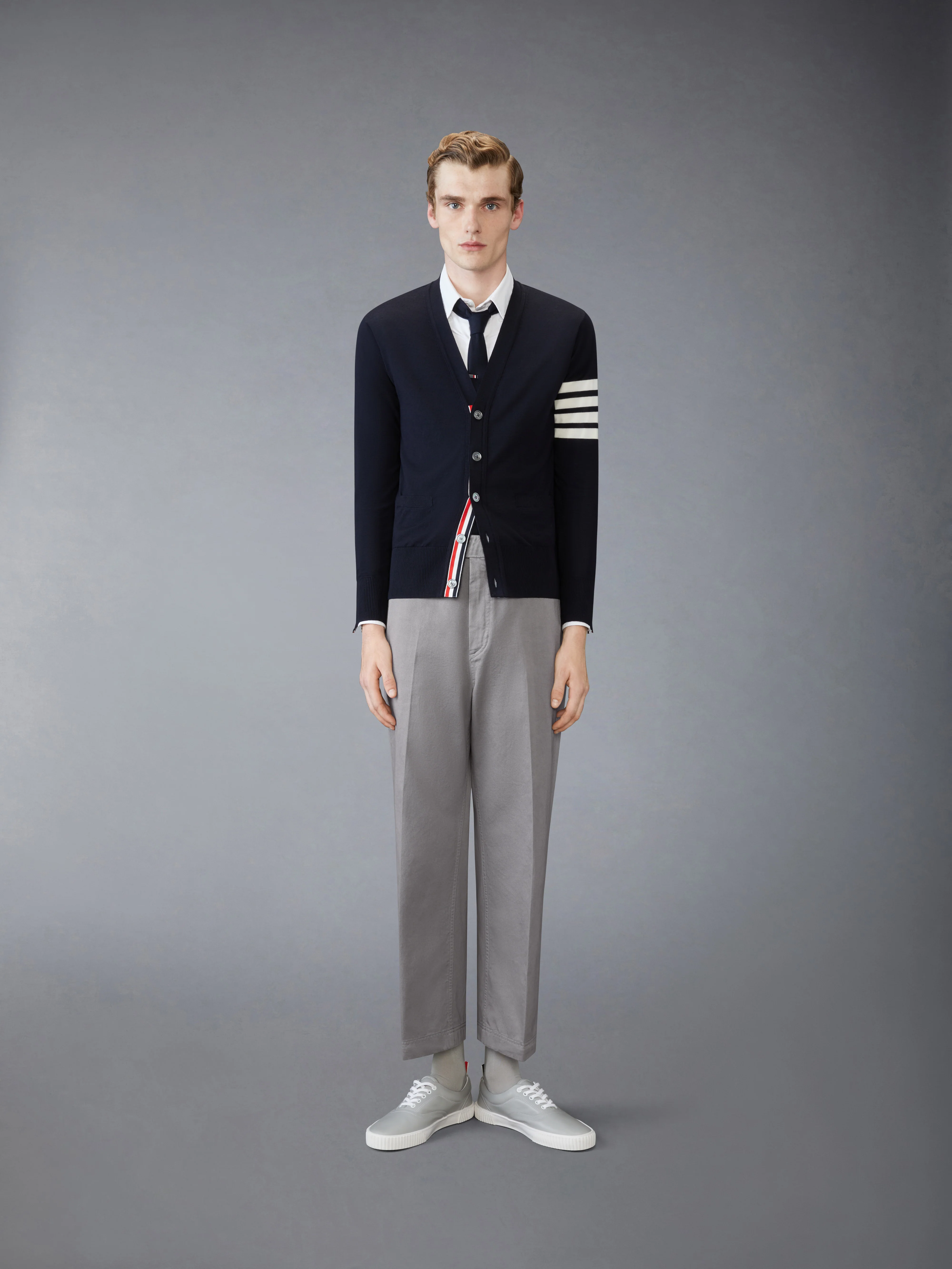 COTTON TWILL UTILITY TROUSER - Image 3