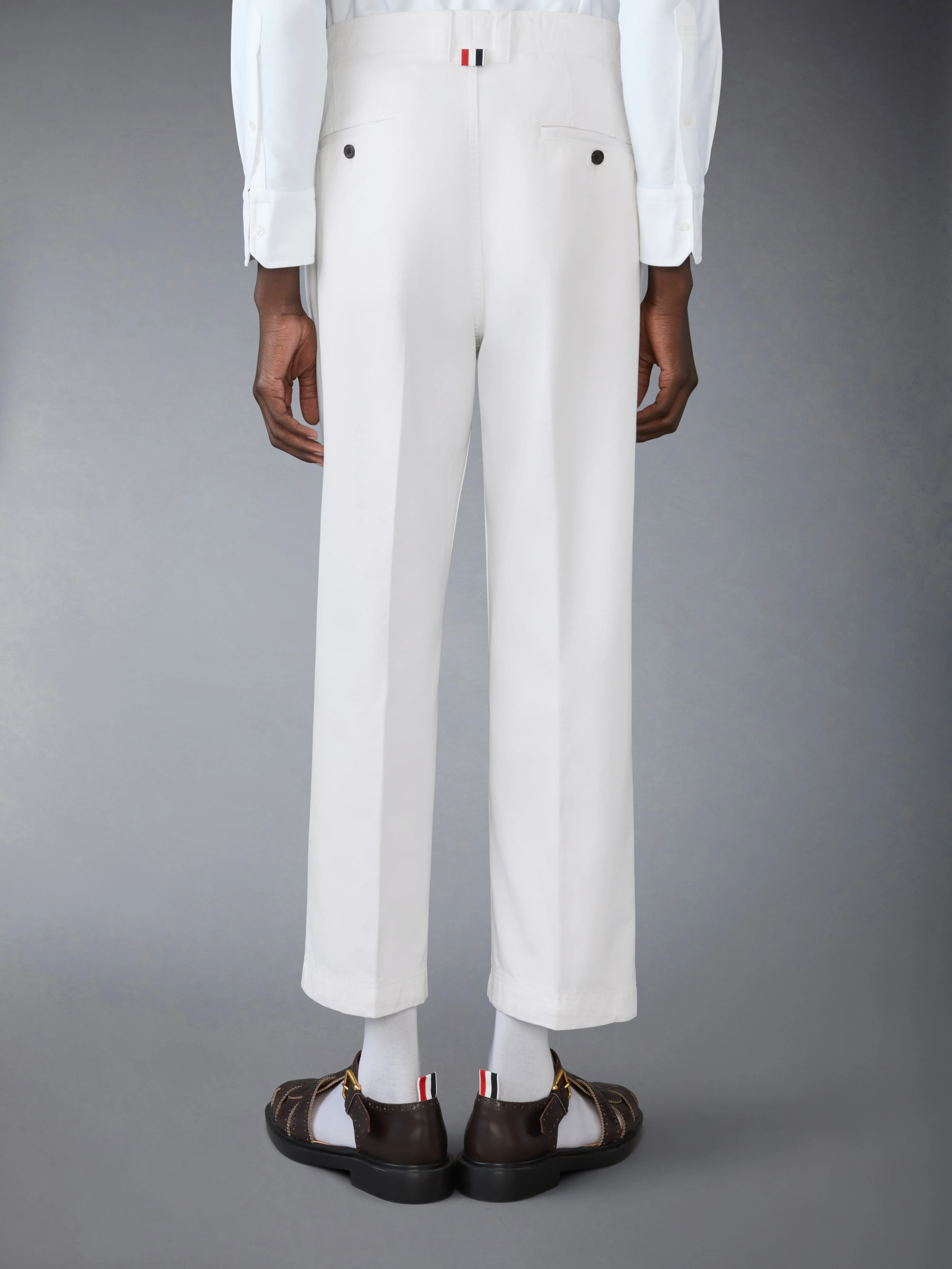 COTTON TWILL UTILITY TROUSER - Image 2