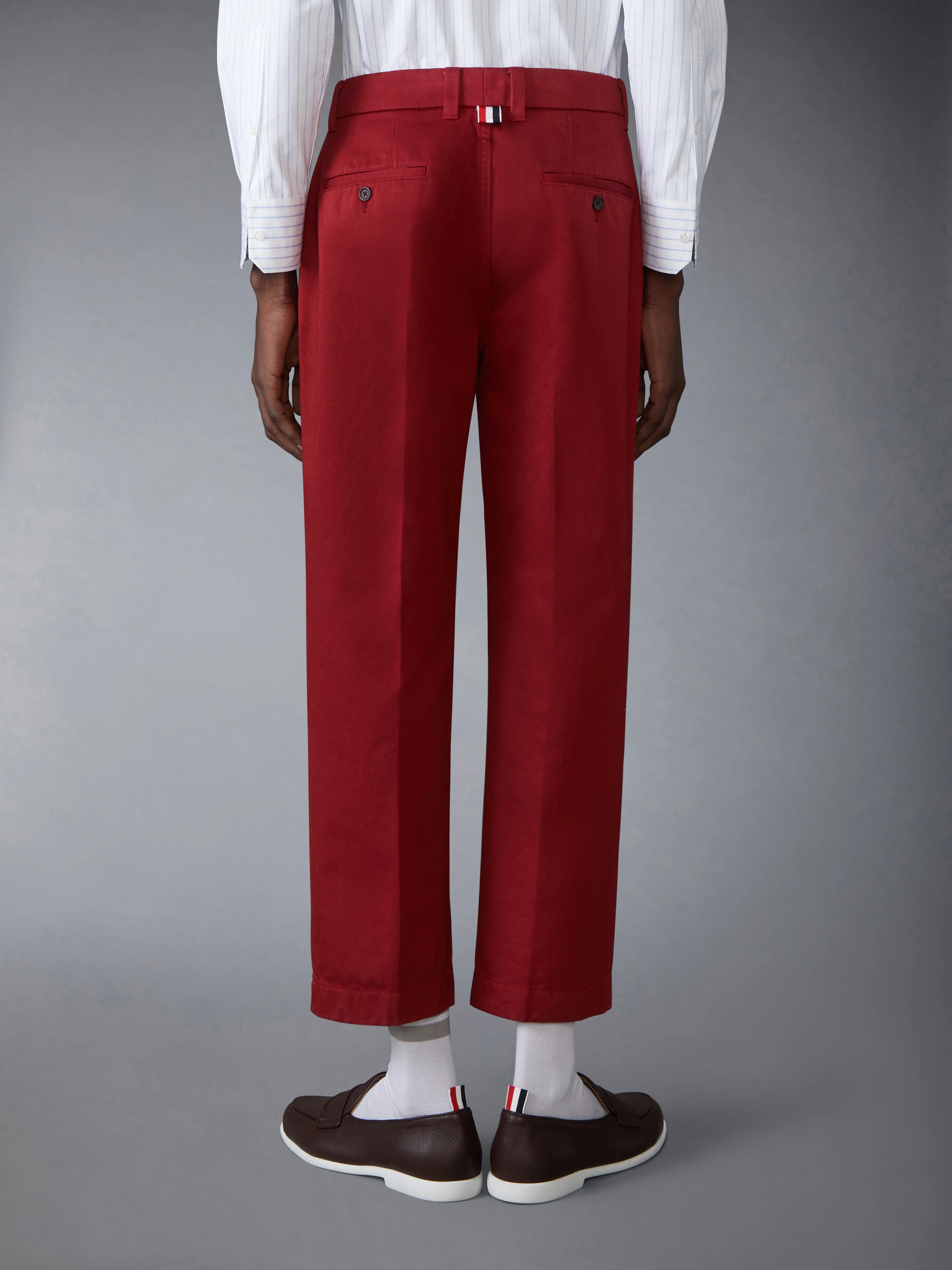 COTTON TWILL UTILITY TROUSER - Image 2