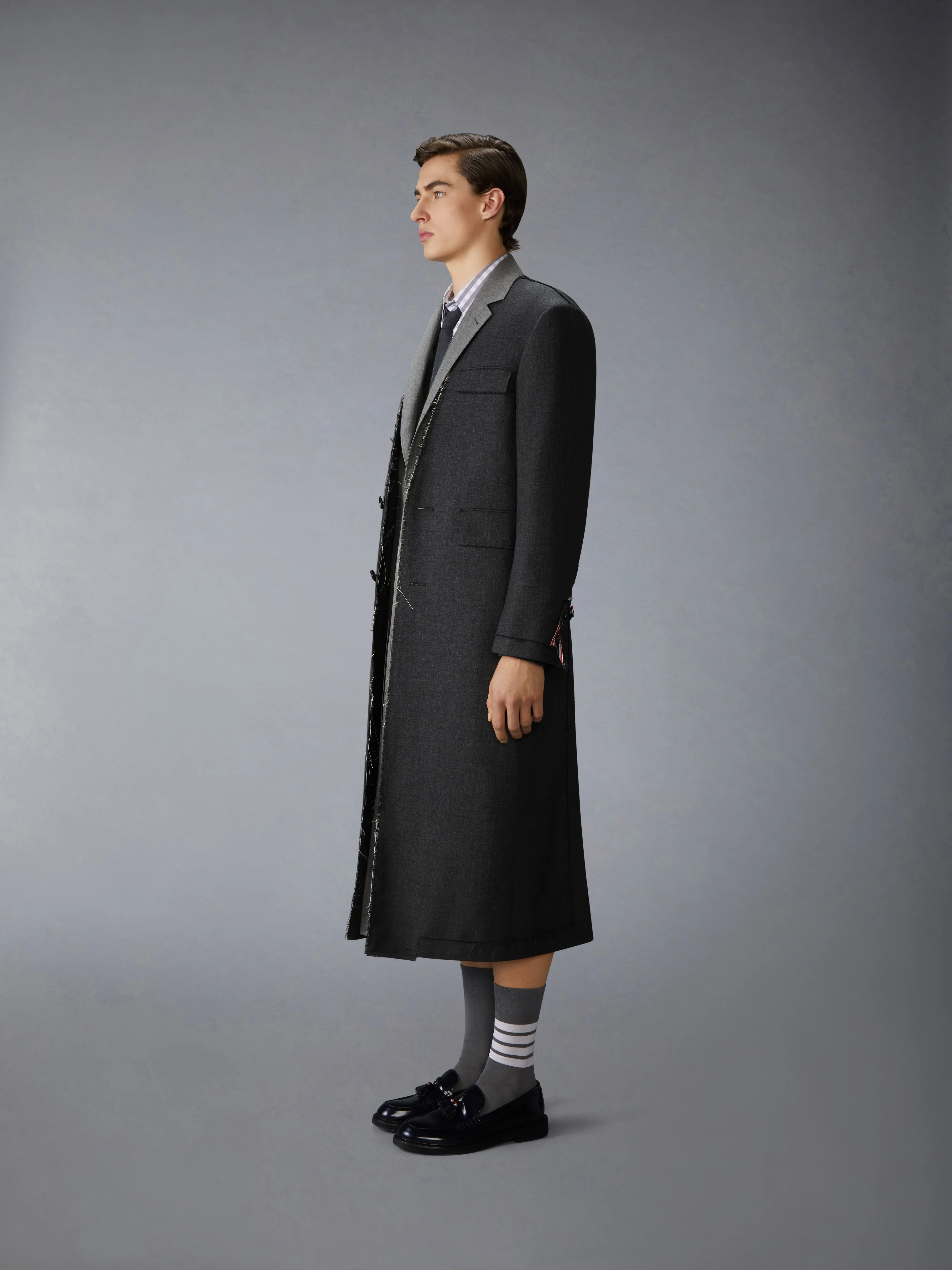 DECONSTRUCTED FRESCO OVERCOAT - Image 3