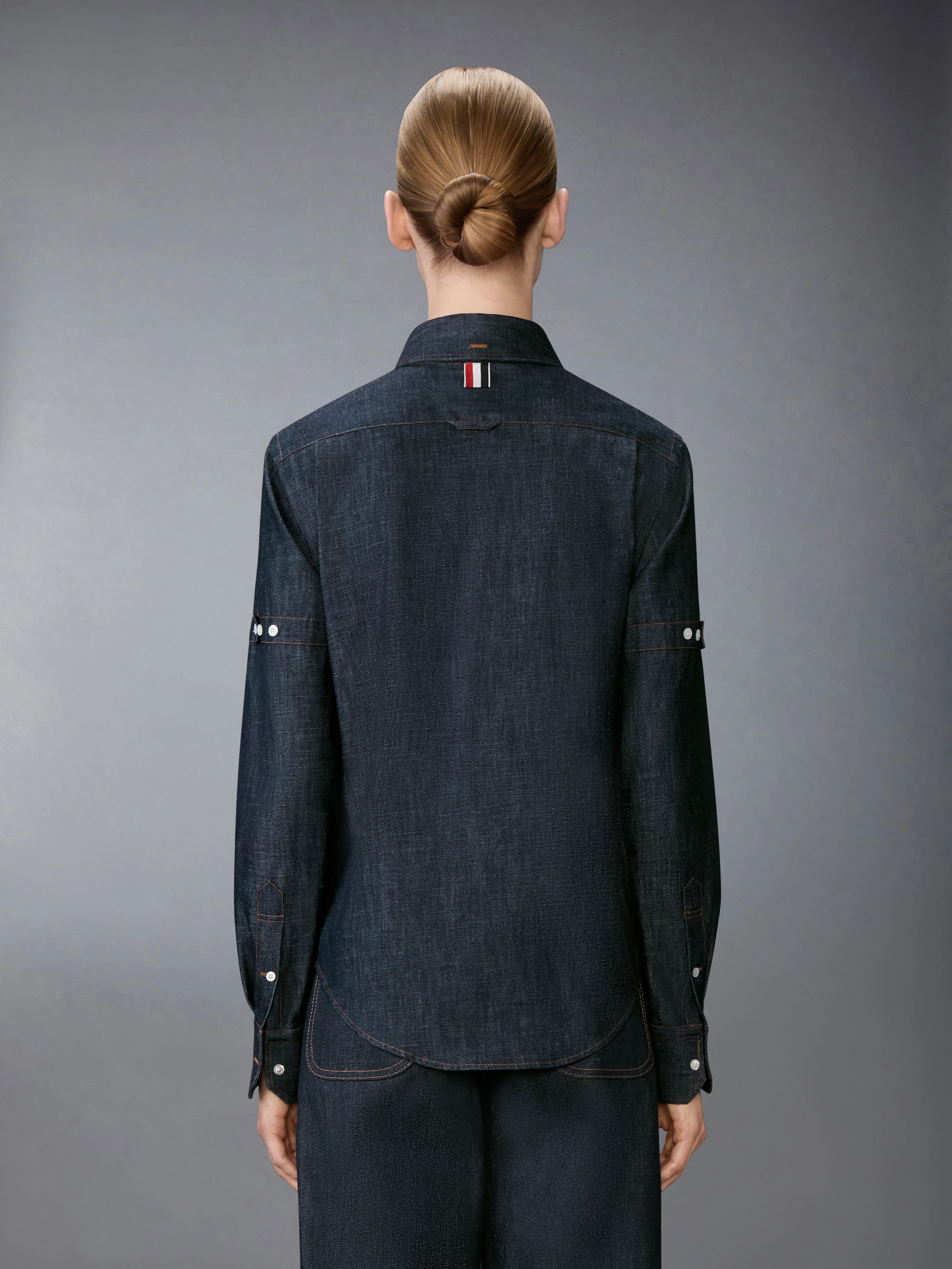 DENIM ARMBAND SHIRT - Image 2