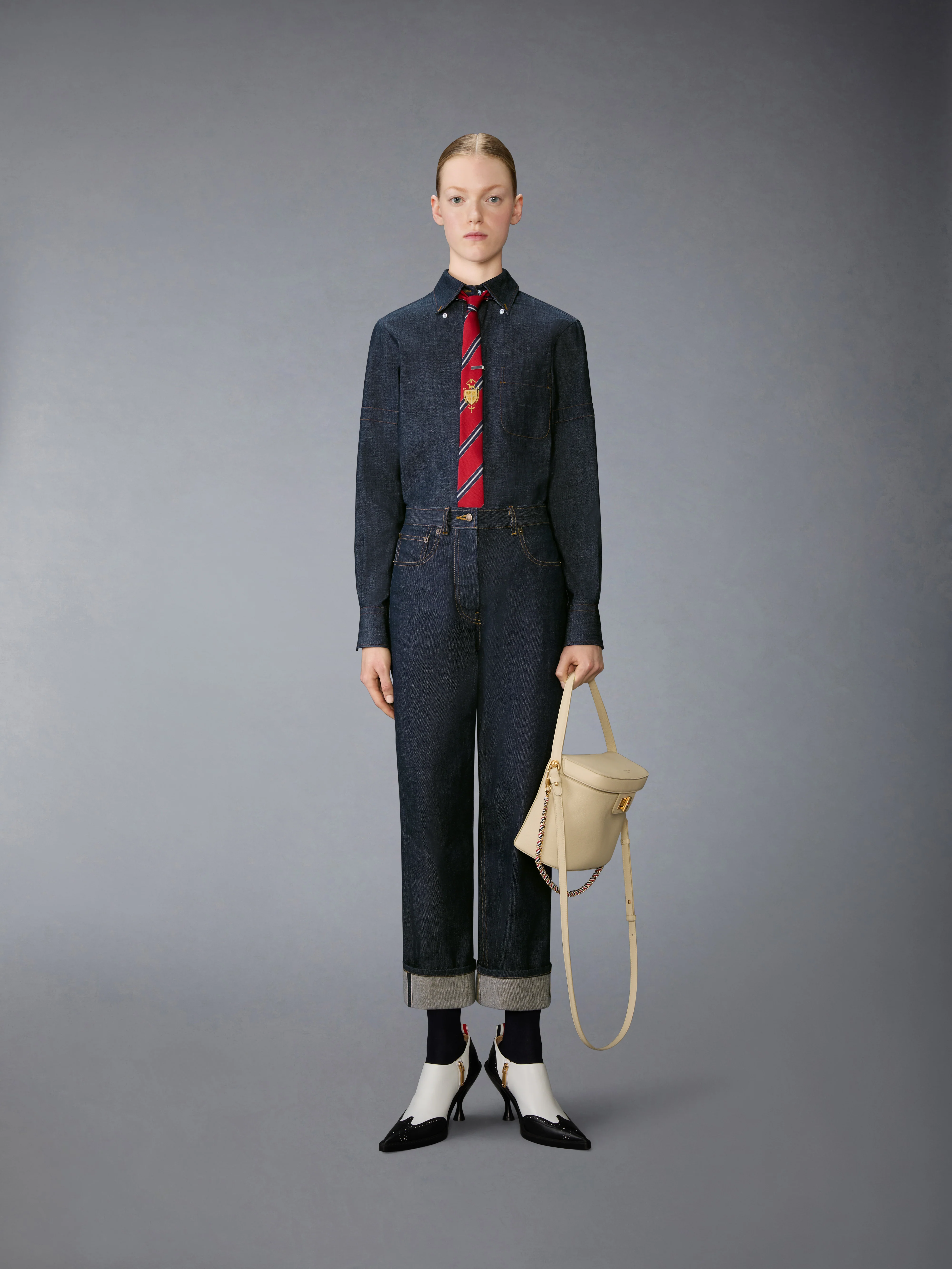 DENIM ARMBAND SHIRT - Image 5