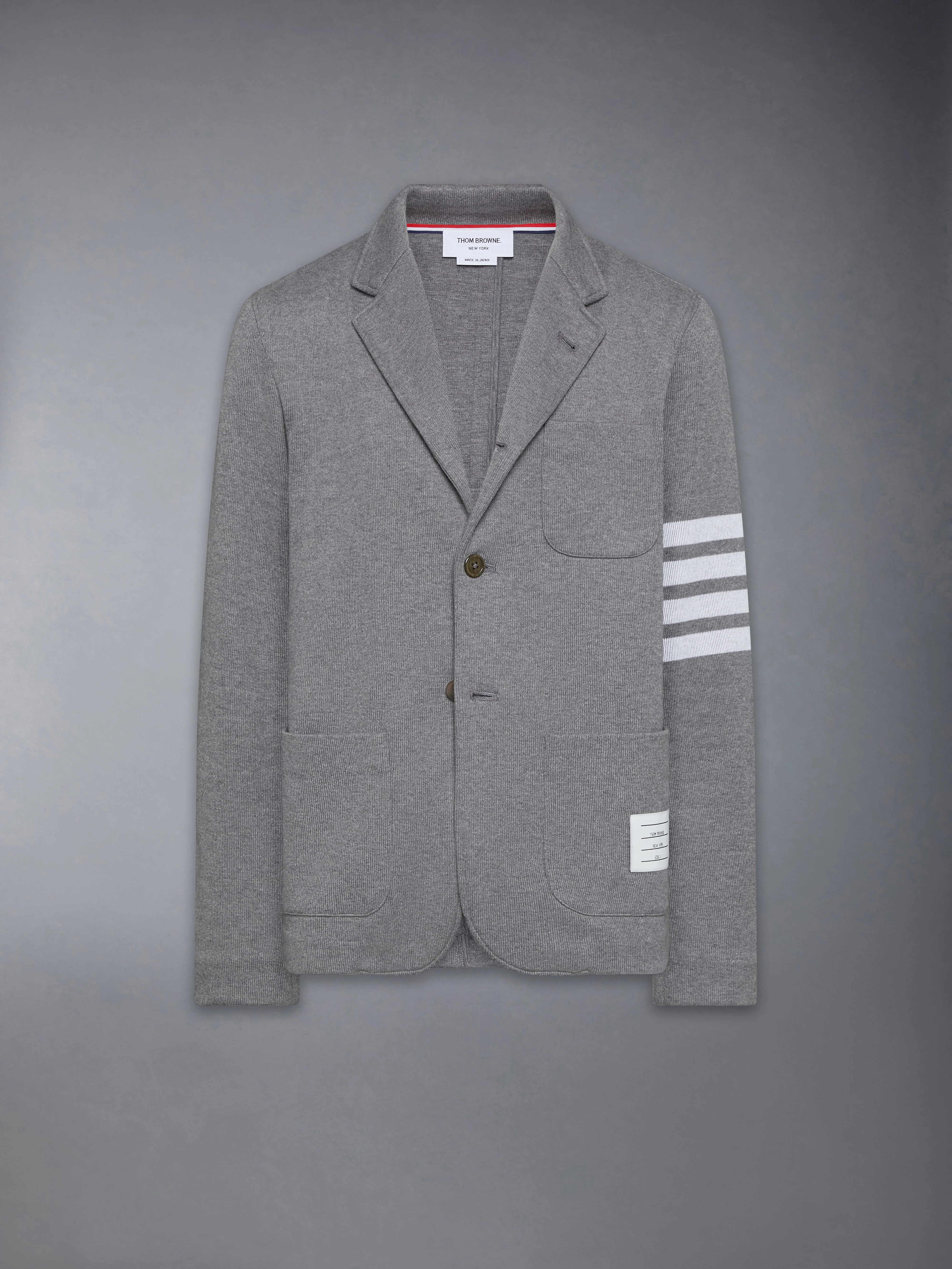 DOUBLE FACE KNIT 4-BAR SACK JACKET - Image 6