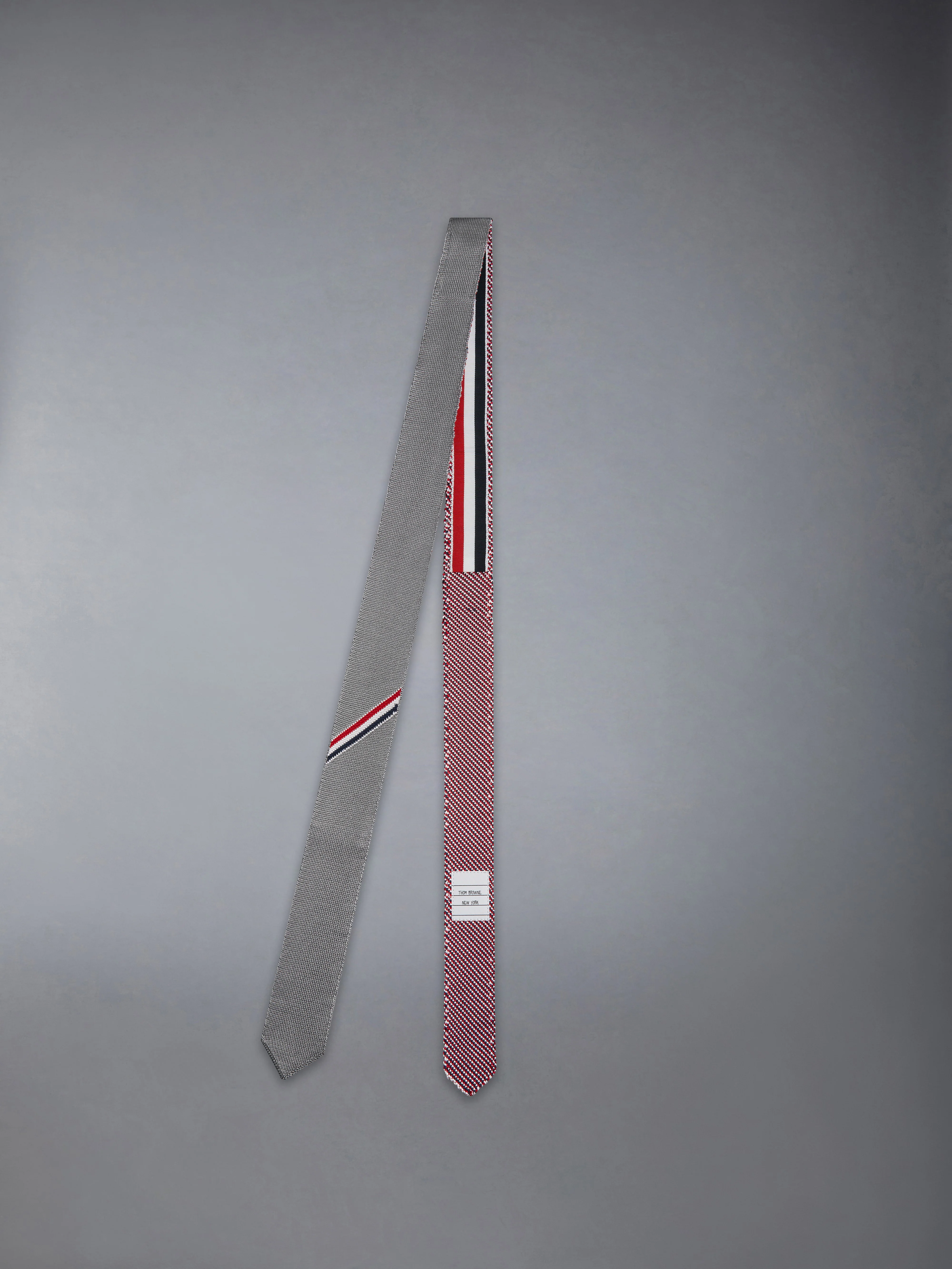 DOUBLE FACE SILK TIE - Image 2