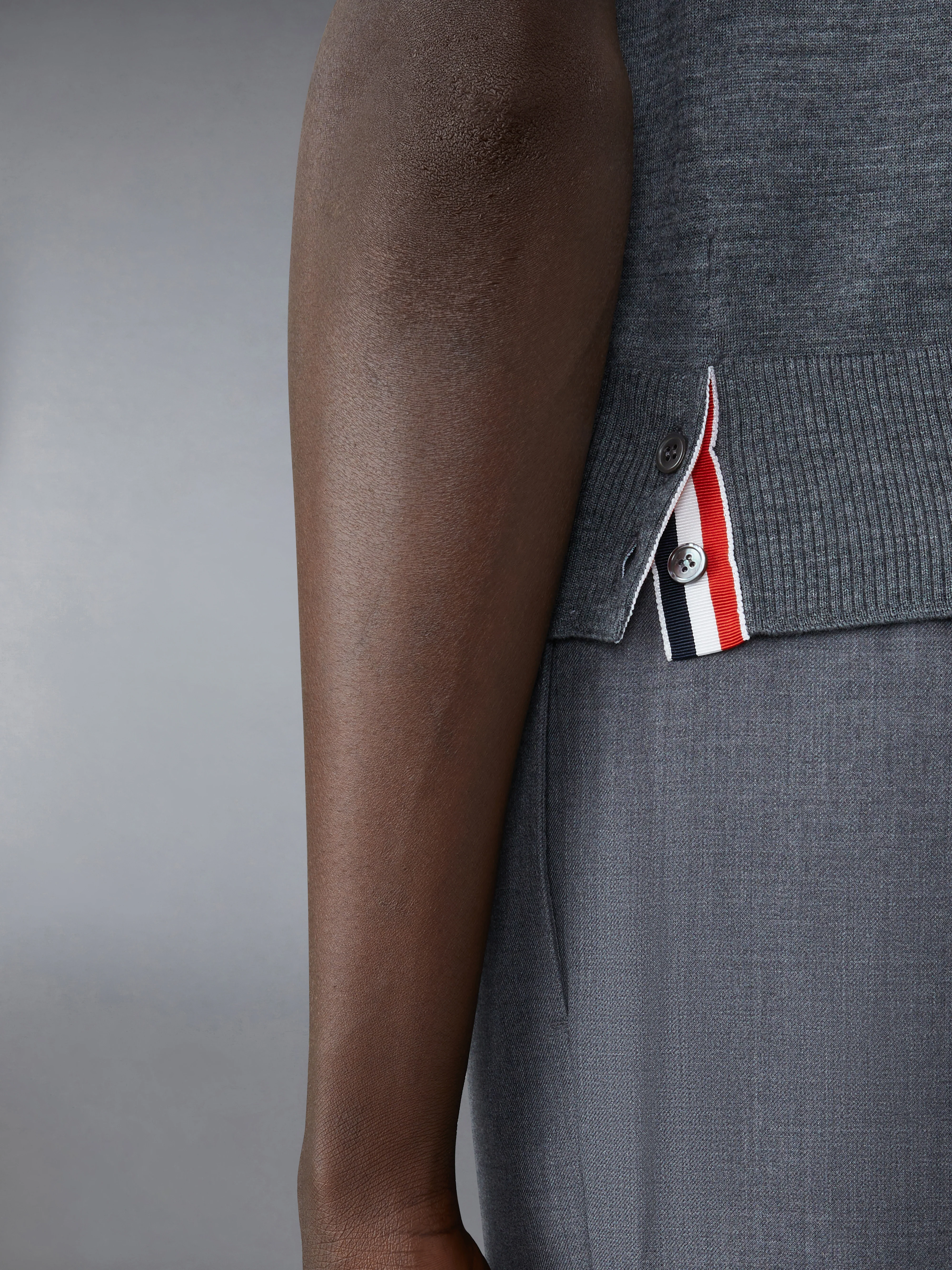 FINE MERINO WOOL 4-BAR POLO - Image 4