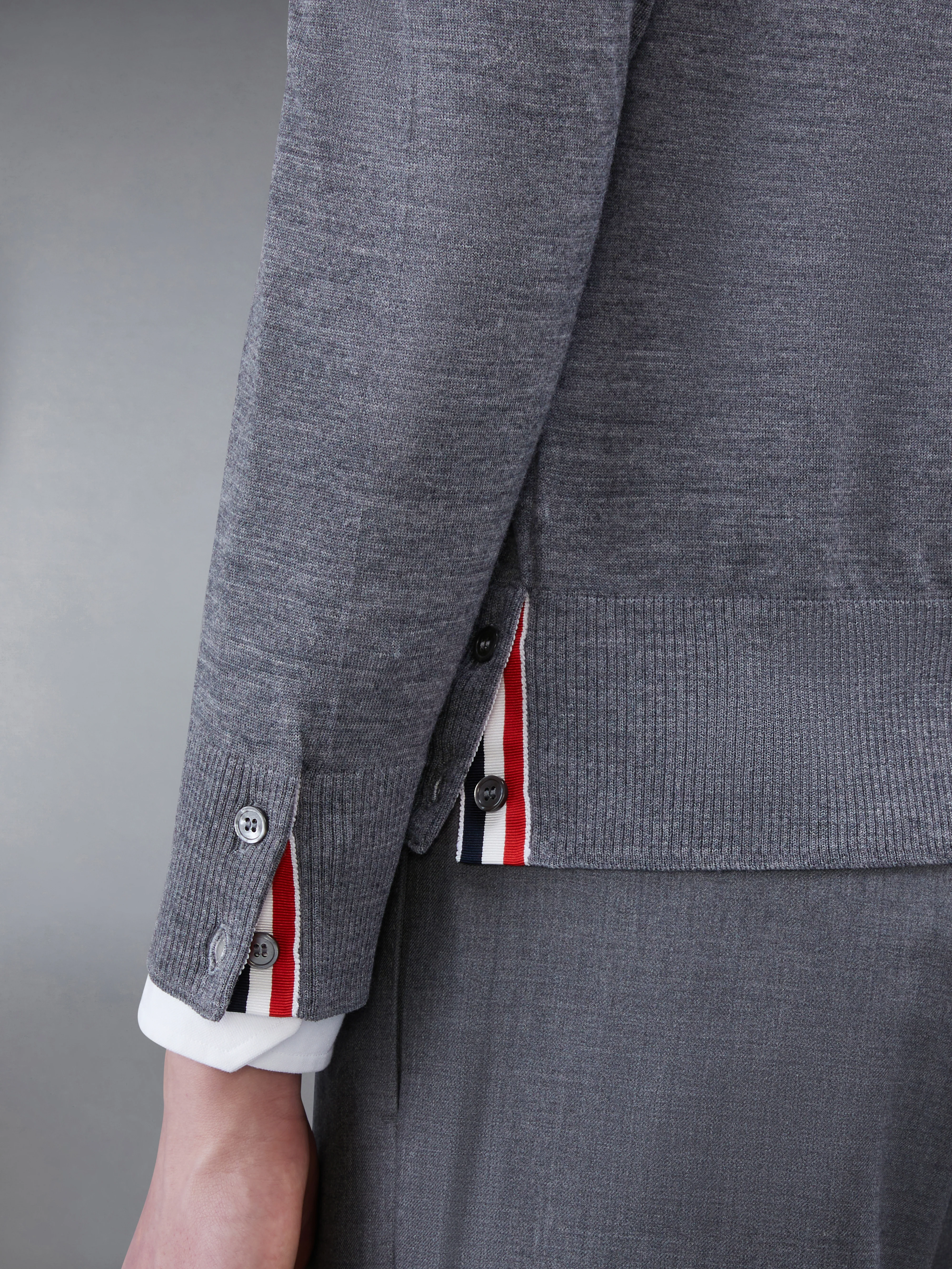 FINE MERINO WOOL 4-BAR PULLOVER - Image 6