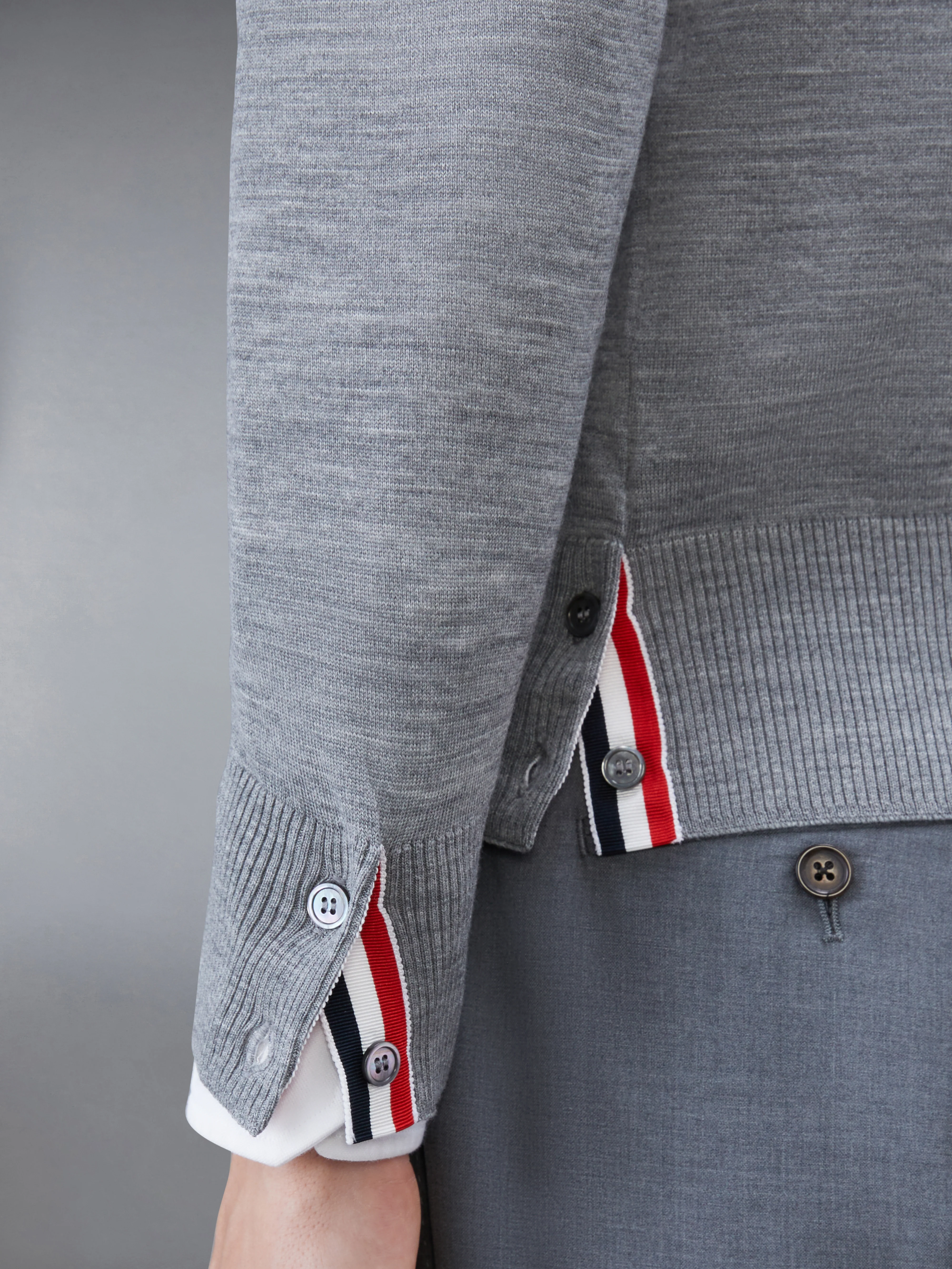 FINE MERINO WOOL 4-BAR PULLOVER - Image 4