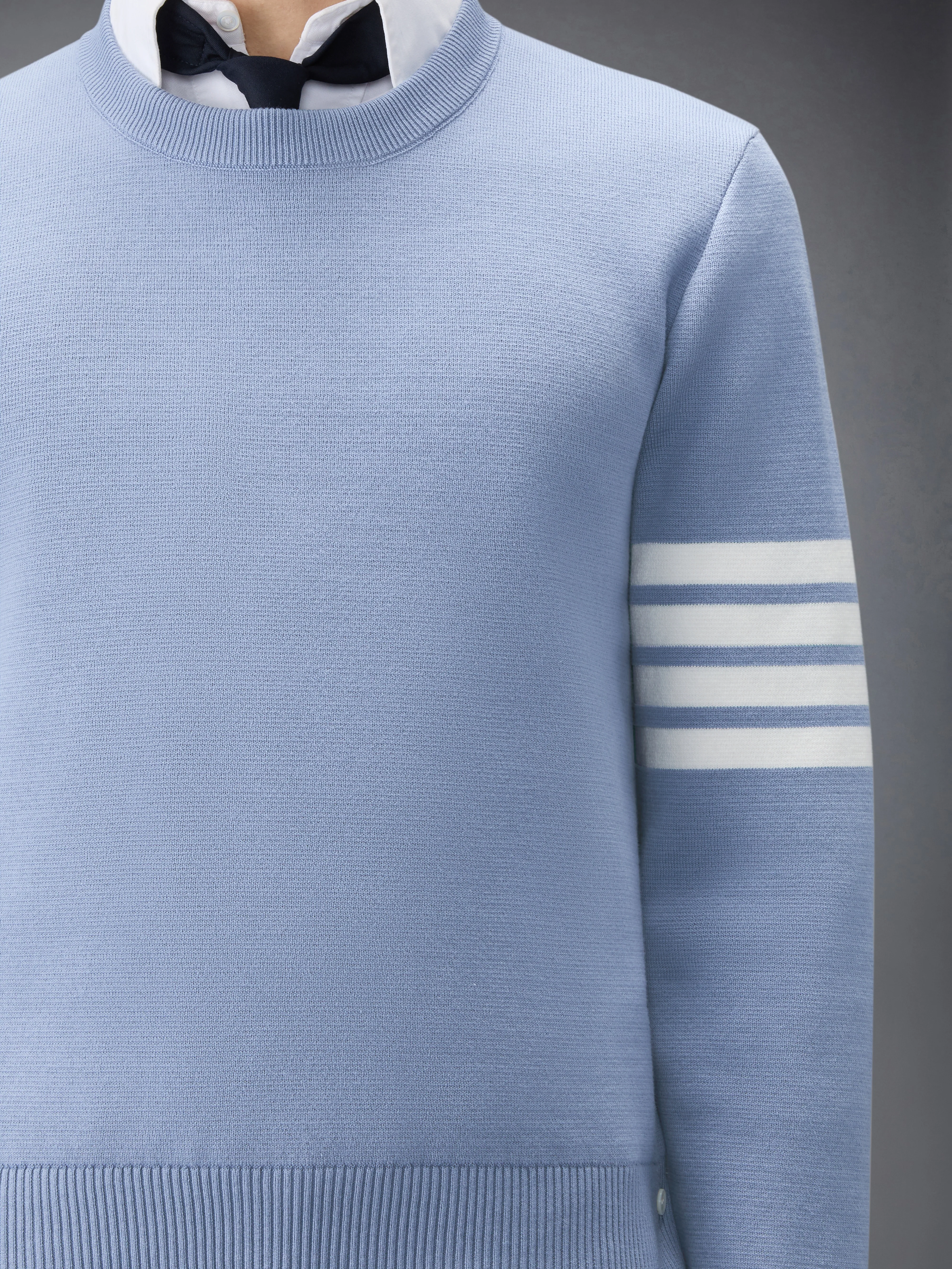 FINE MERINO WOOL 4-BAR PULLOVER - Image 5
