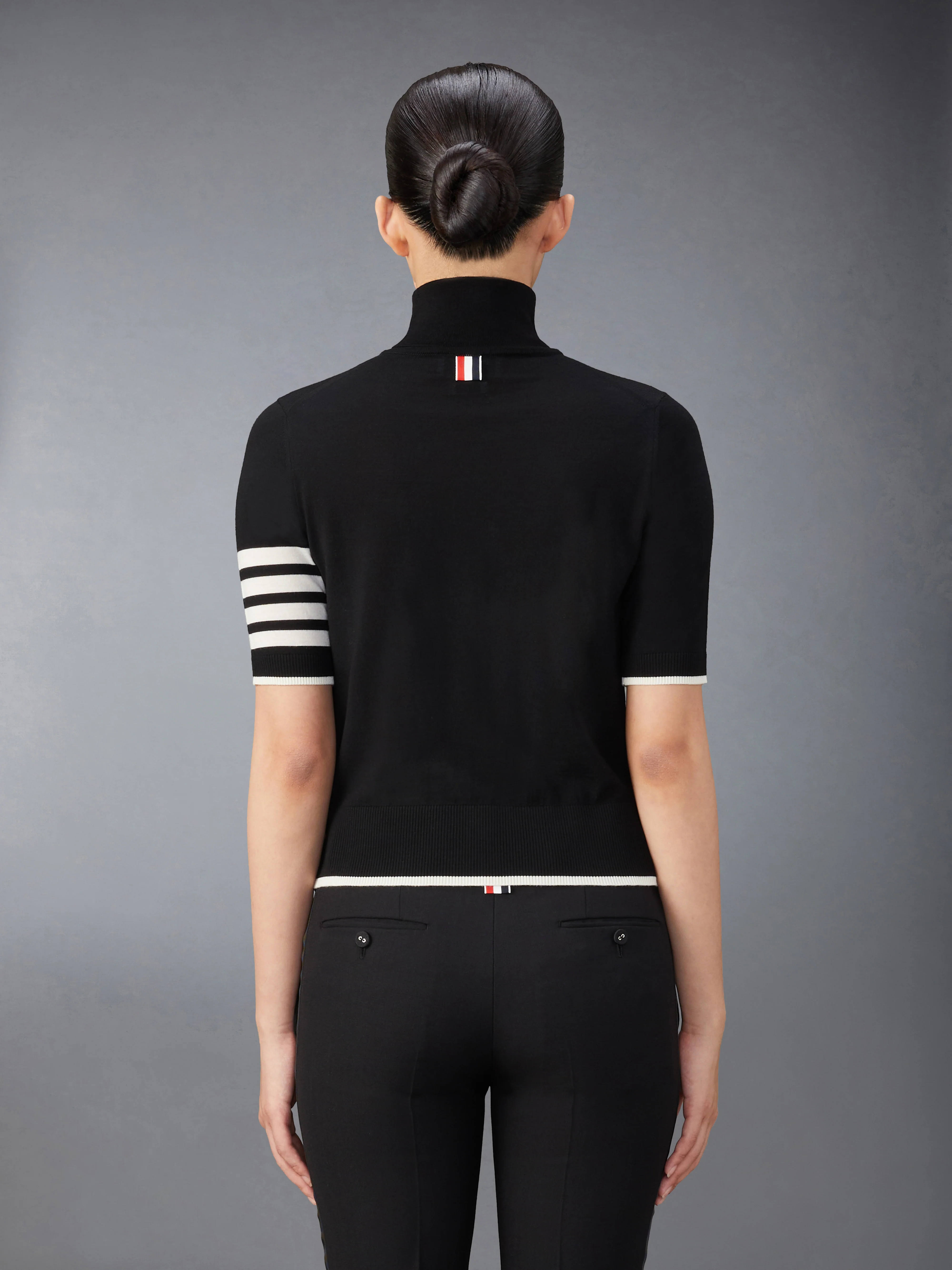 FINE MERINO WOOL 4-BAR RELAXED FIT TURTLENECK - Image 2