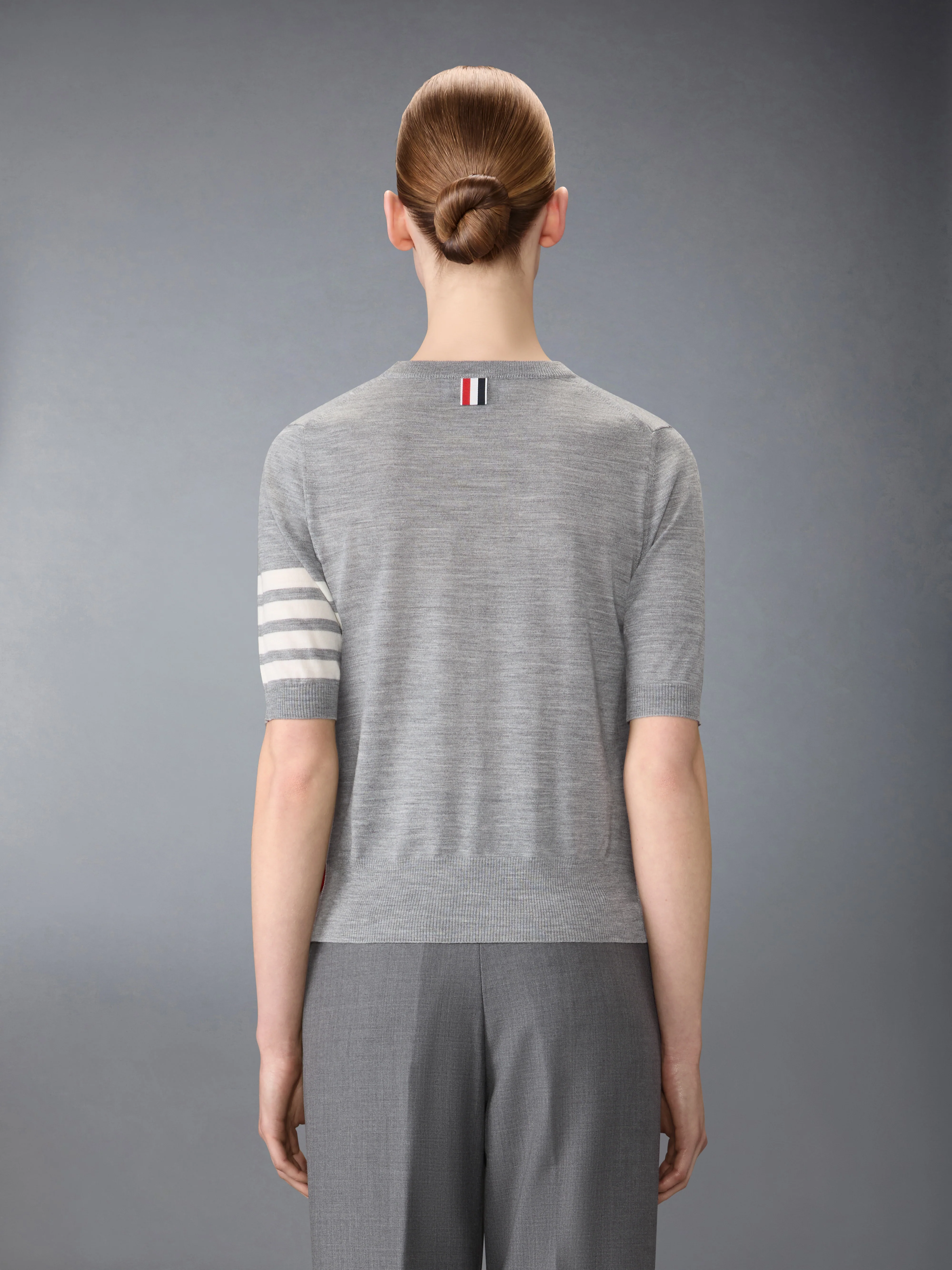 FINE MERINO WOOL 4-BAR TEE - Image 3