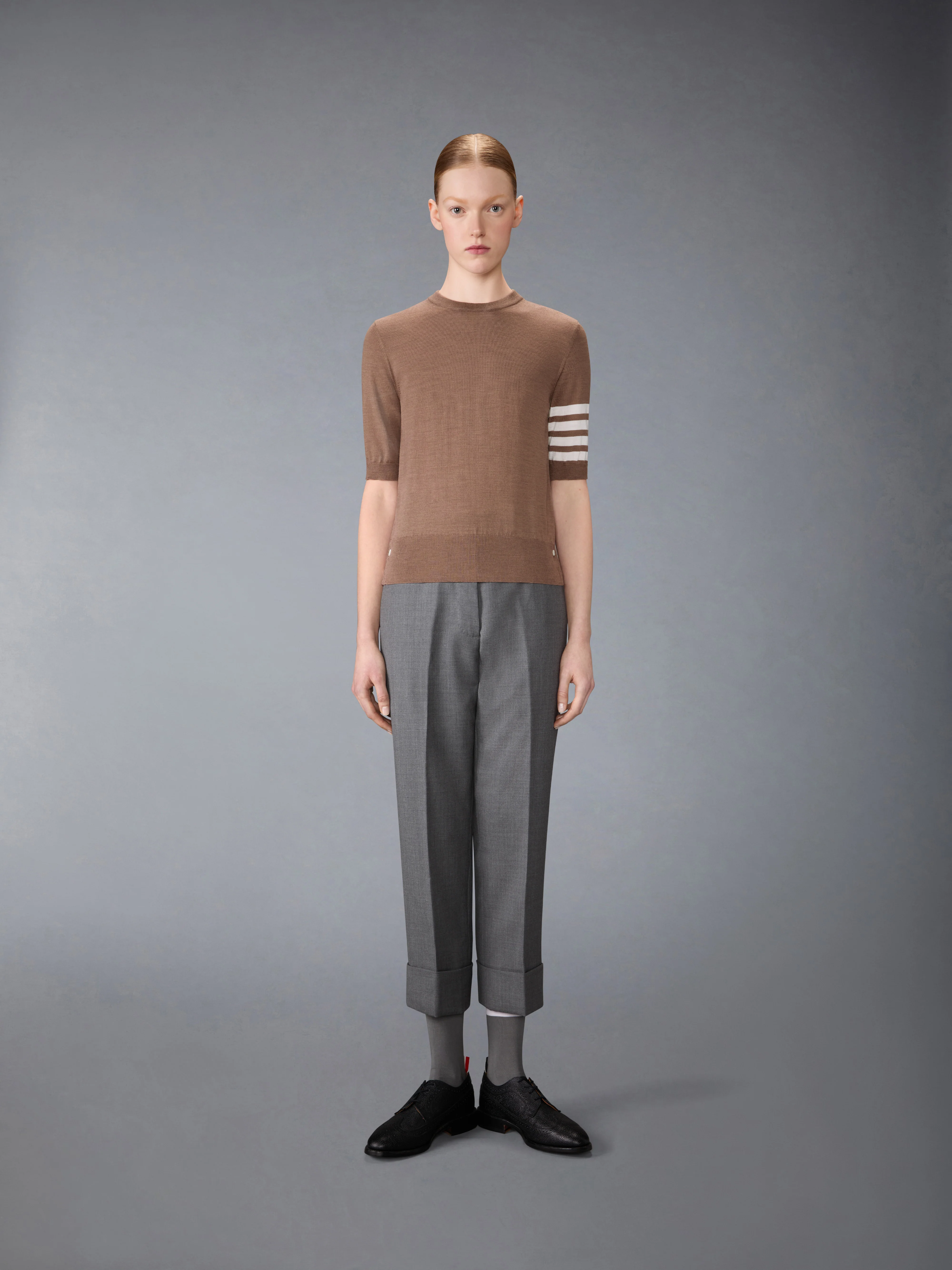 FINE MERINO WOOL 4-BAR TEE - Image 2