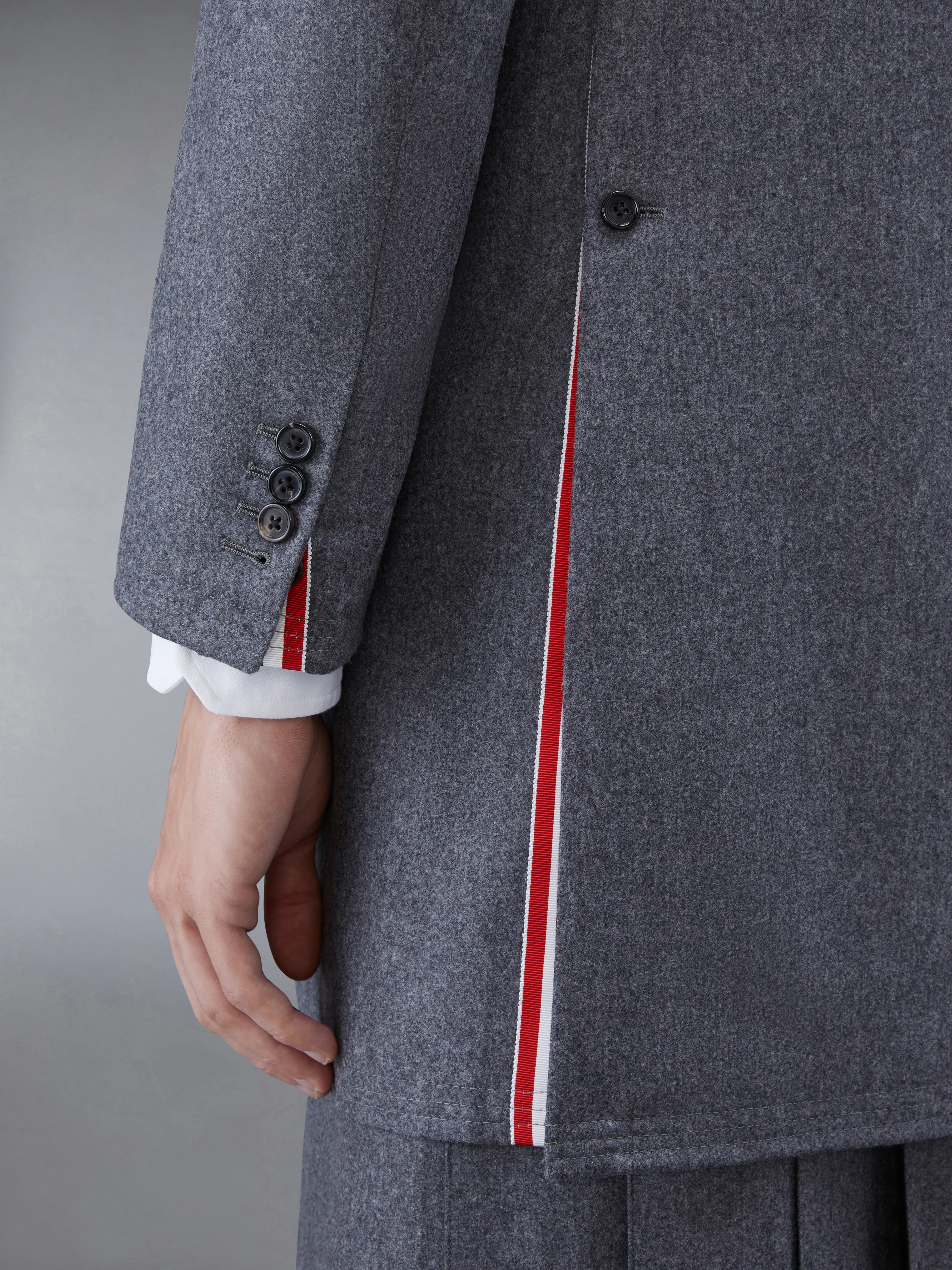 FLANNEL 4-BAR CLASSIC CHESTERFIELD OVERCOAT - Image 6