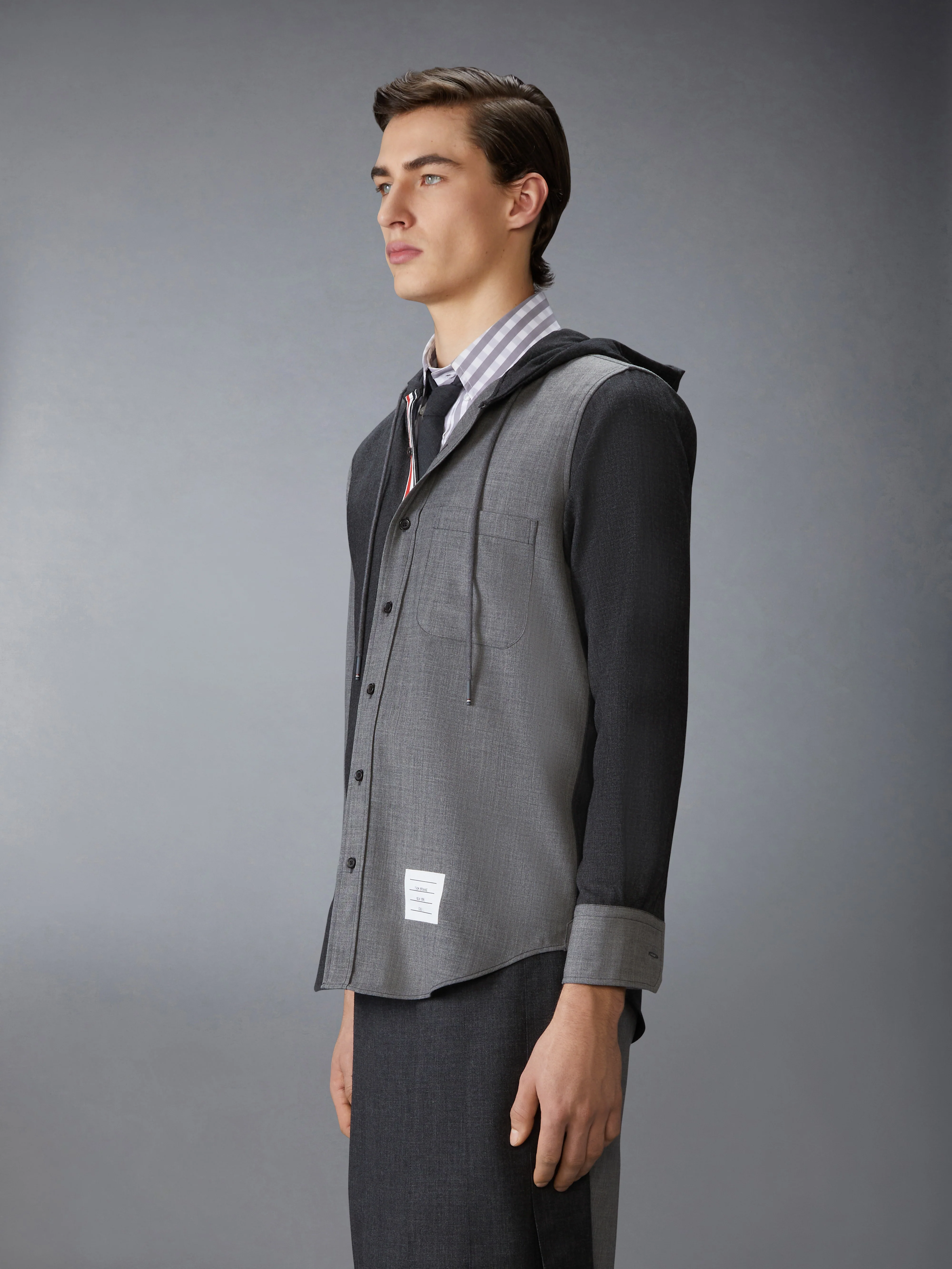 FRESCO FUNMIX HOODED SHIRT - Image 2