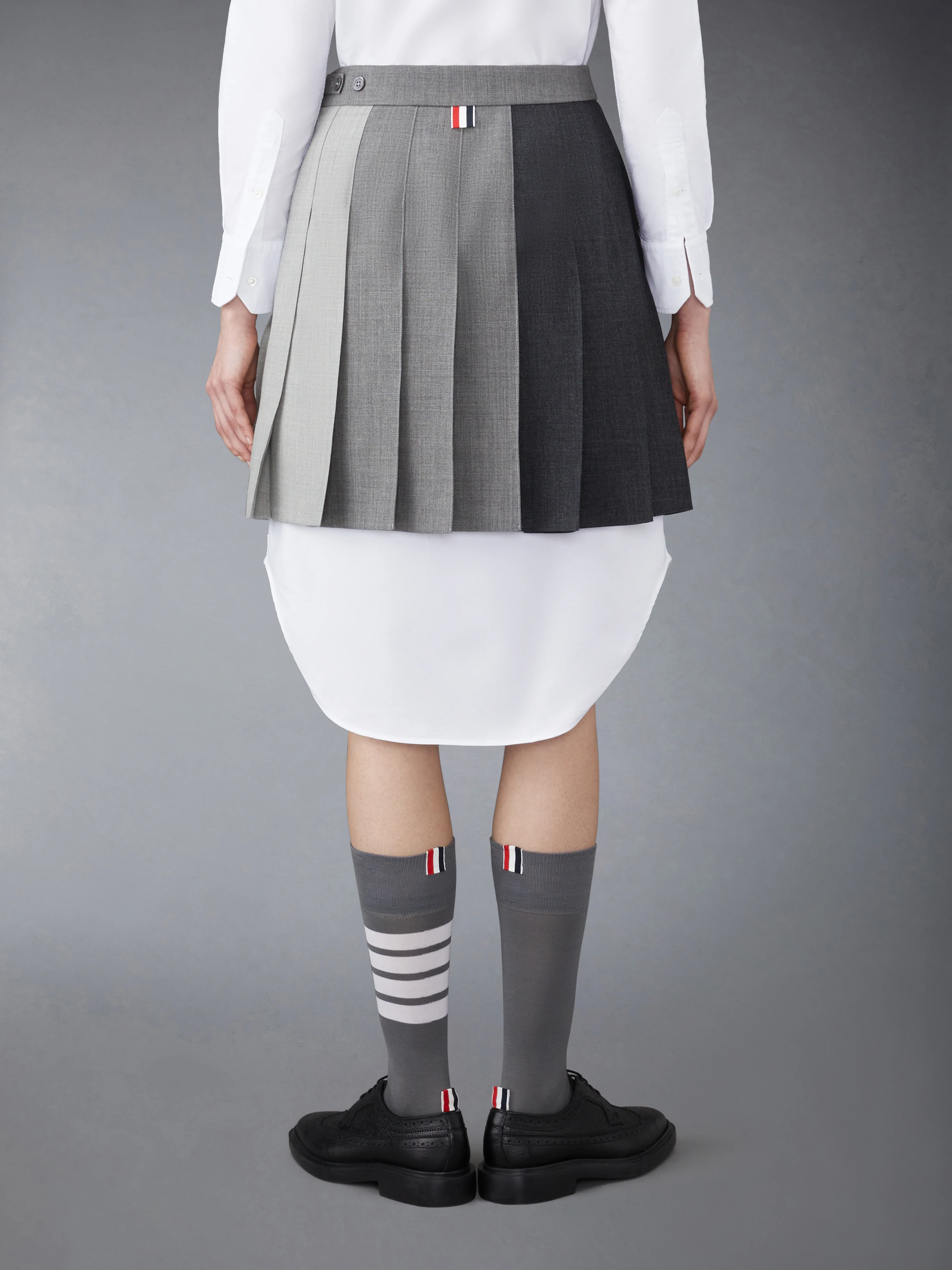 FRESCO FUNMIX PLEATED MINI SKIRT - Image 3