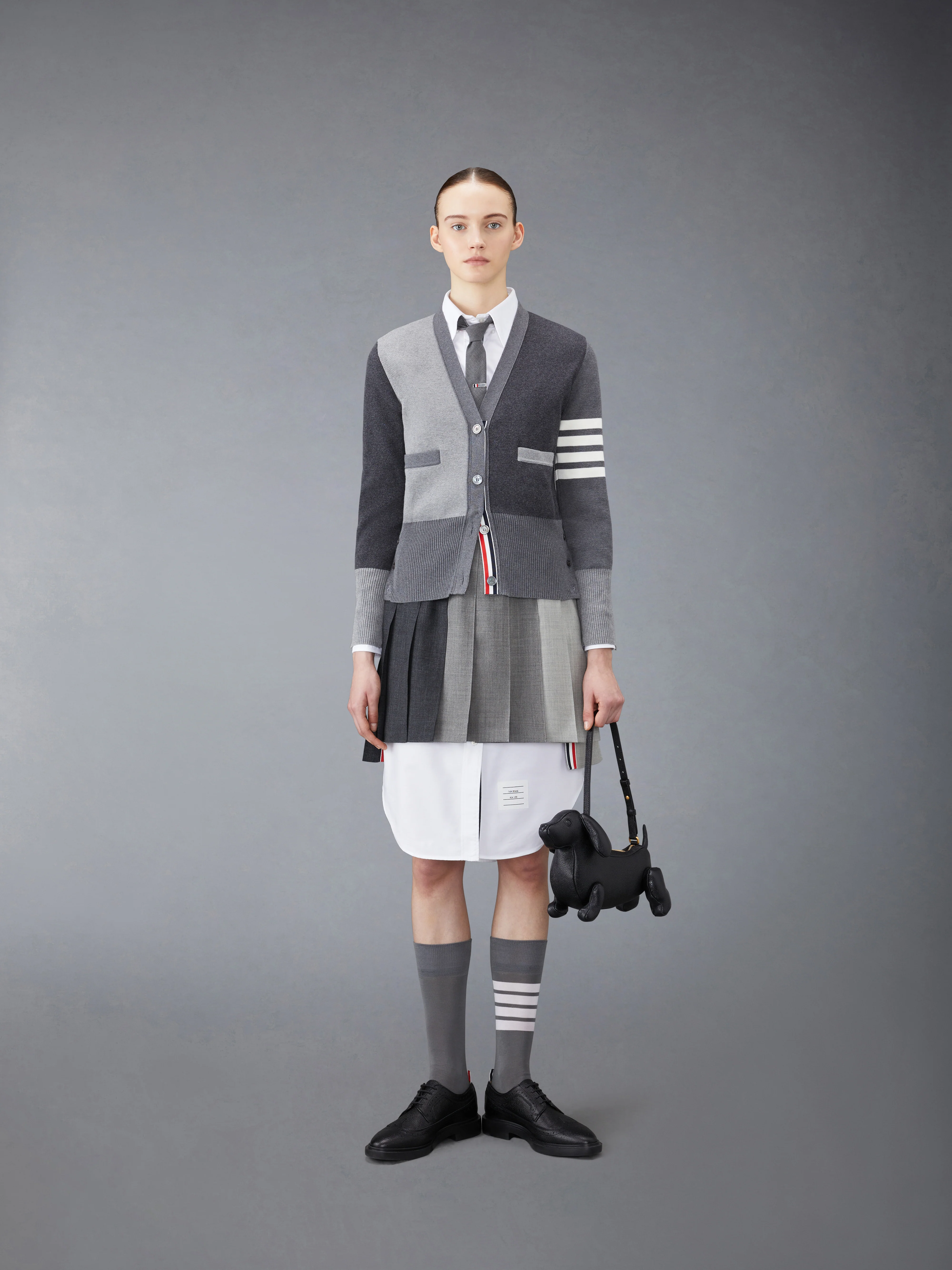 FRESCO FUNMIX PLEATED MINI SKIRT - Image 4
