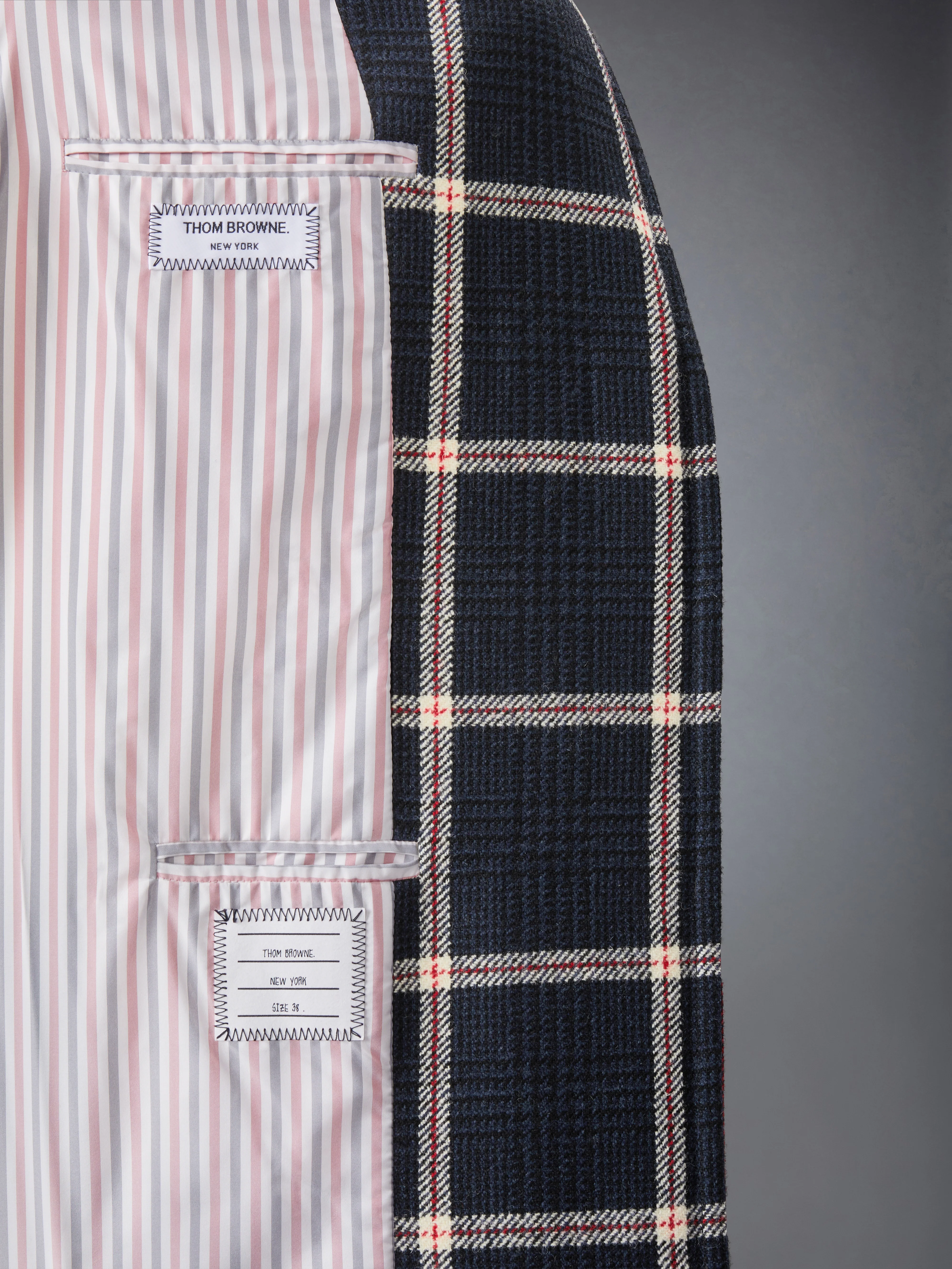 FUNMIX PRINCE OF WALES ARMBAND OVERCOAT - Image 6