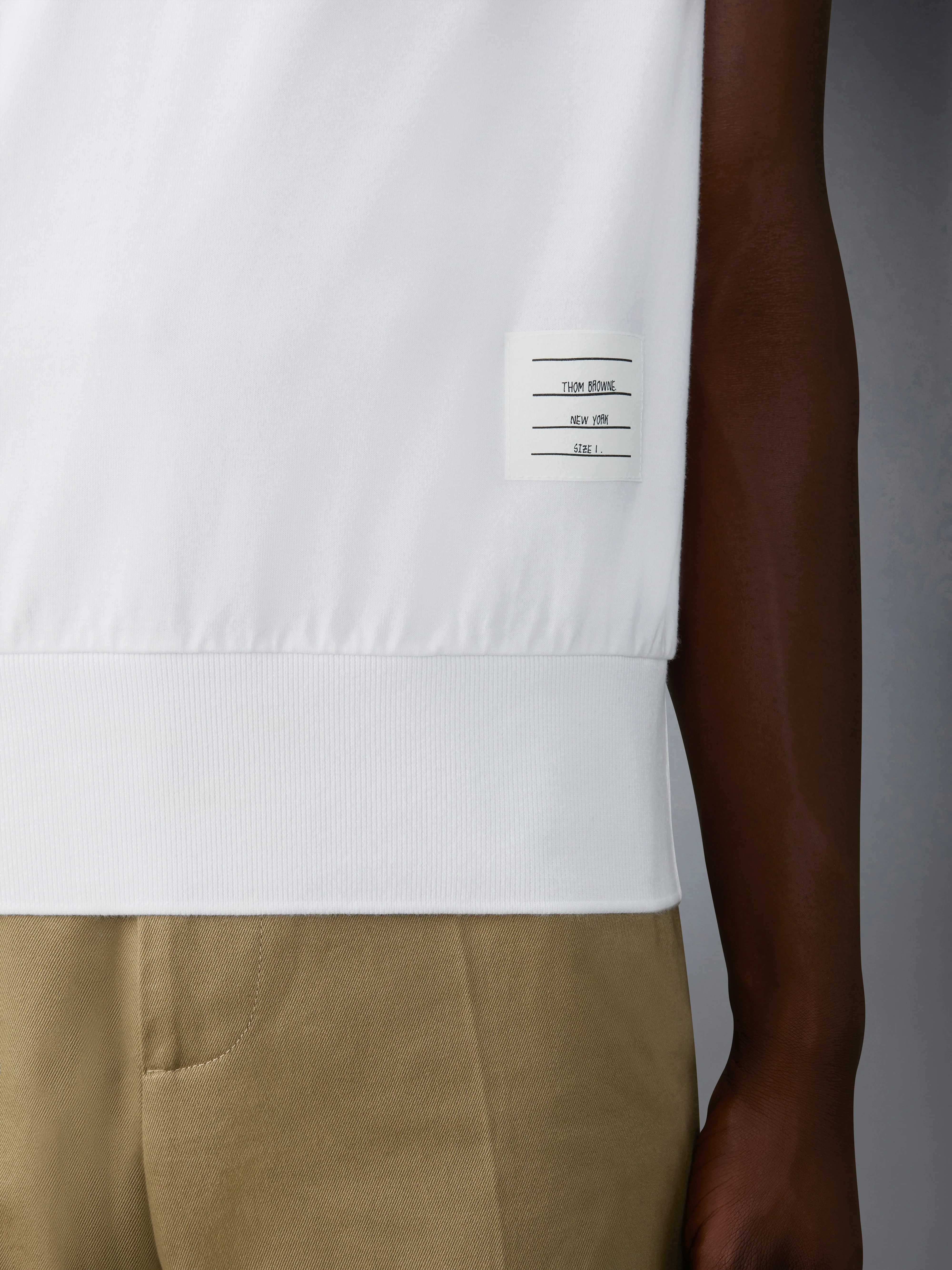 GARMENT OVERDYED JERSEY 4-BAR POLO - Image 4
