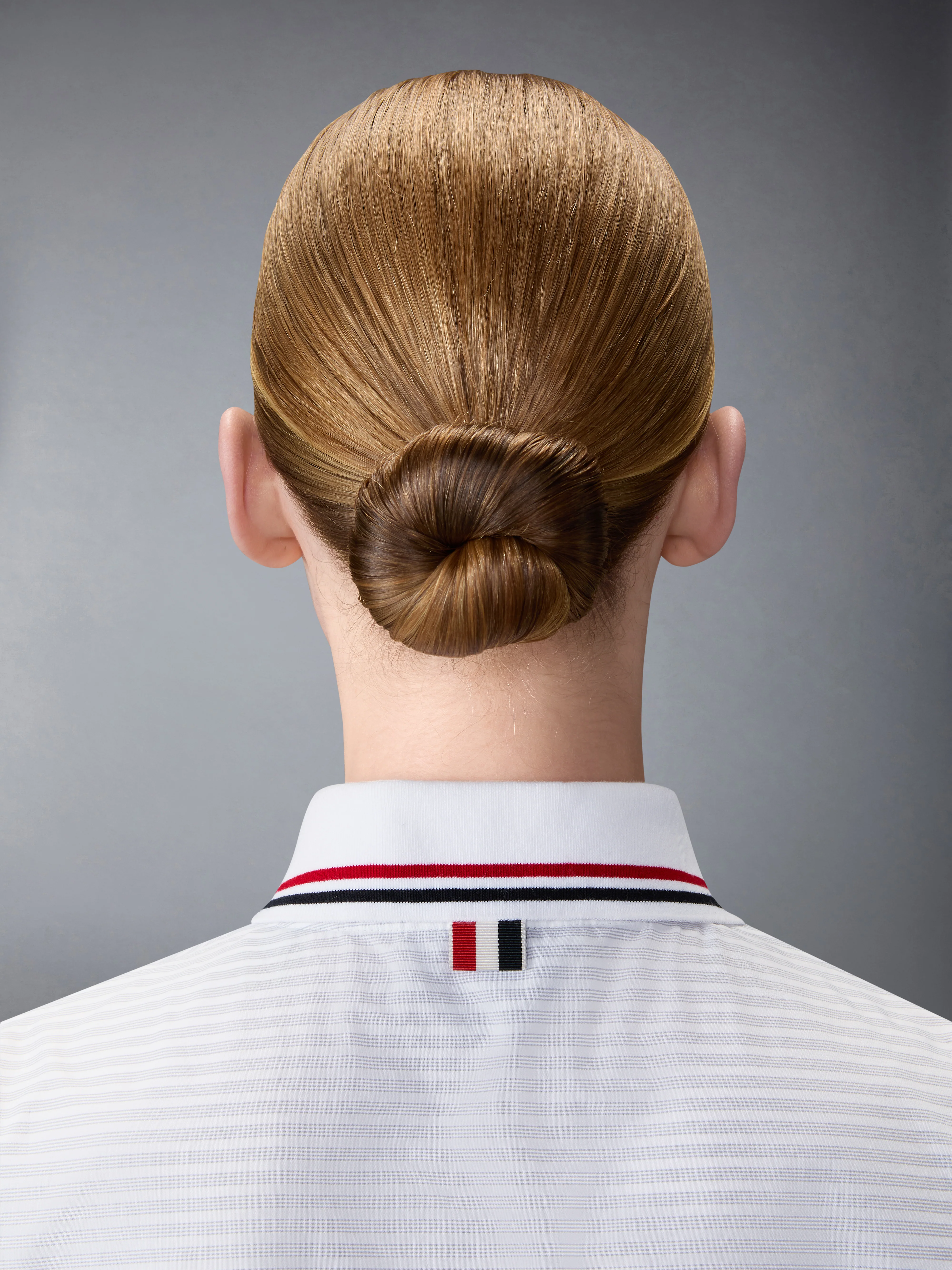 HAIRLINE 4-BAR PLEATED POLO MINI DRESS - Image 5