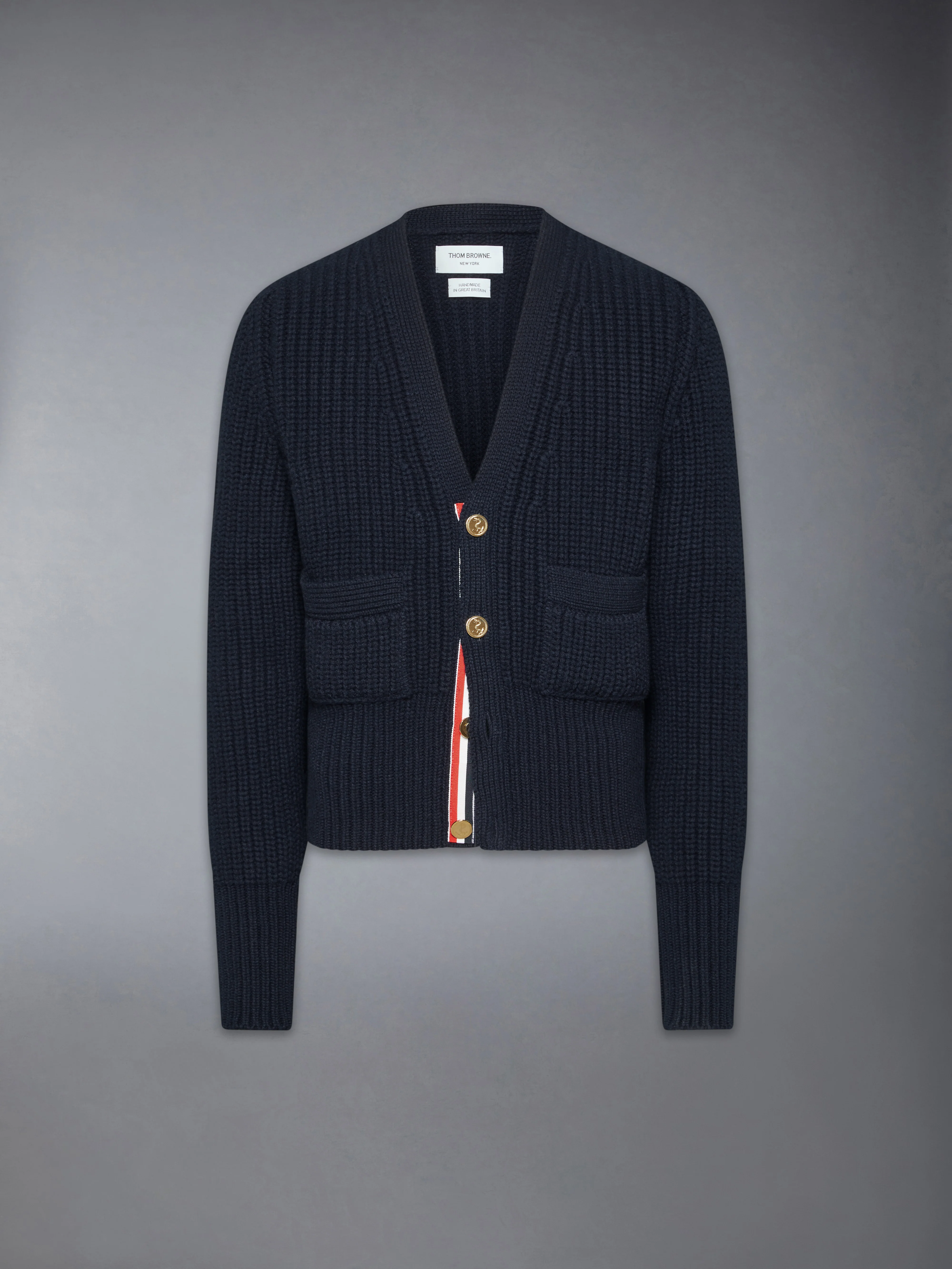 HALF STITCH CASHMERE CARDIGAN - Image 5