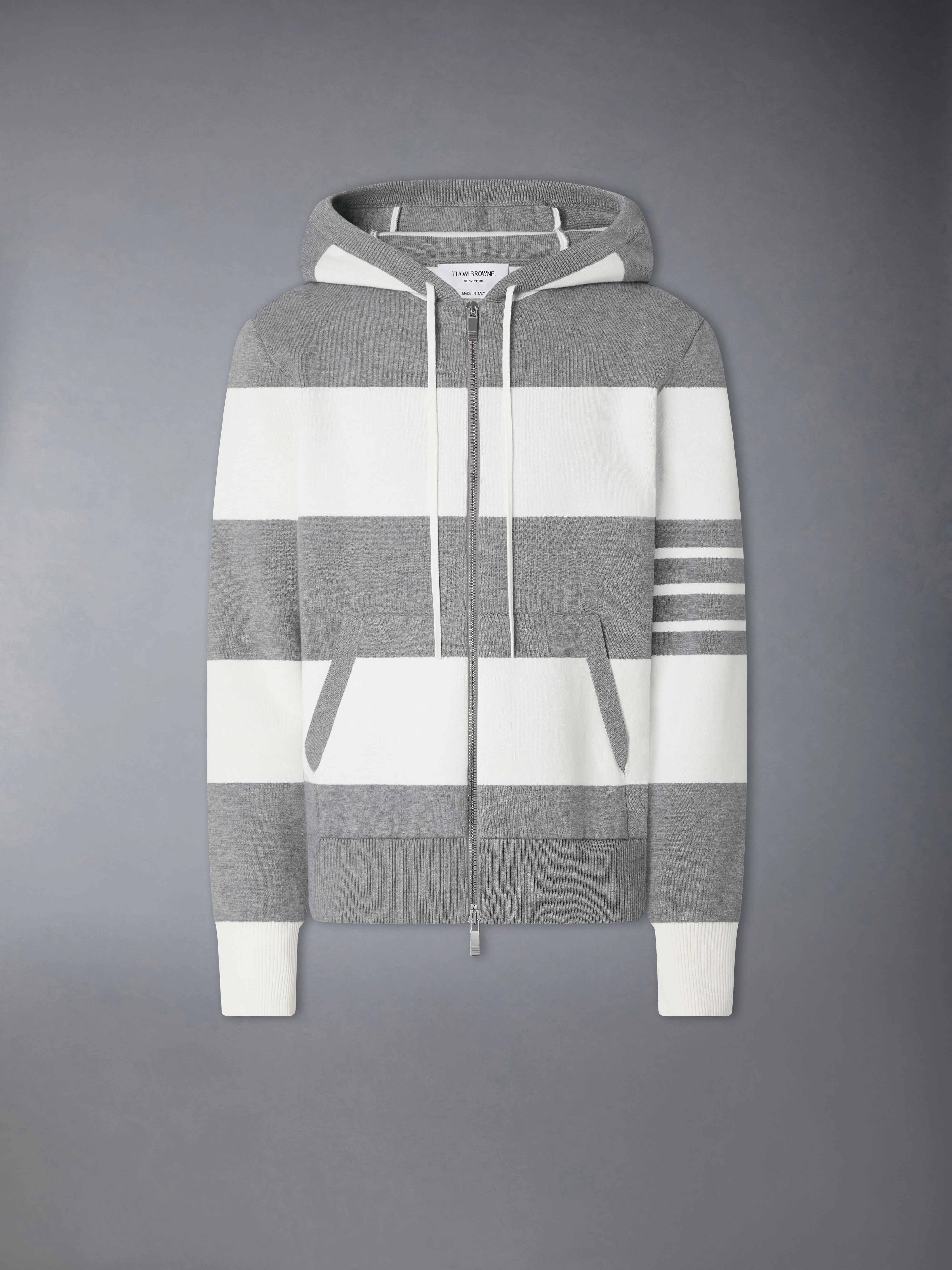 HECTOR 4-BAR RUGBY ZIP UP HOODIE - Image 6