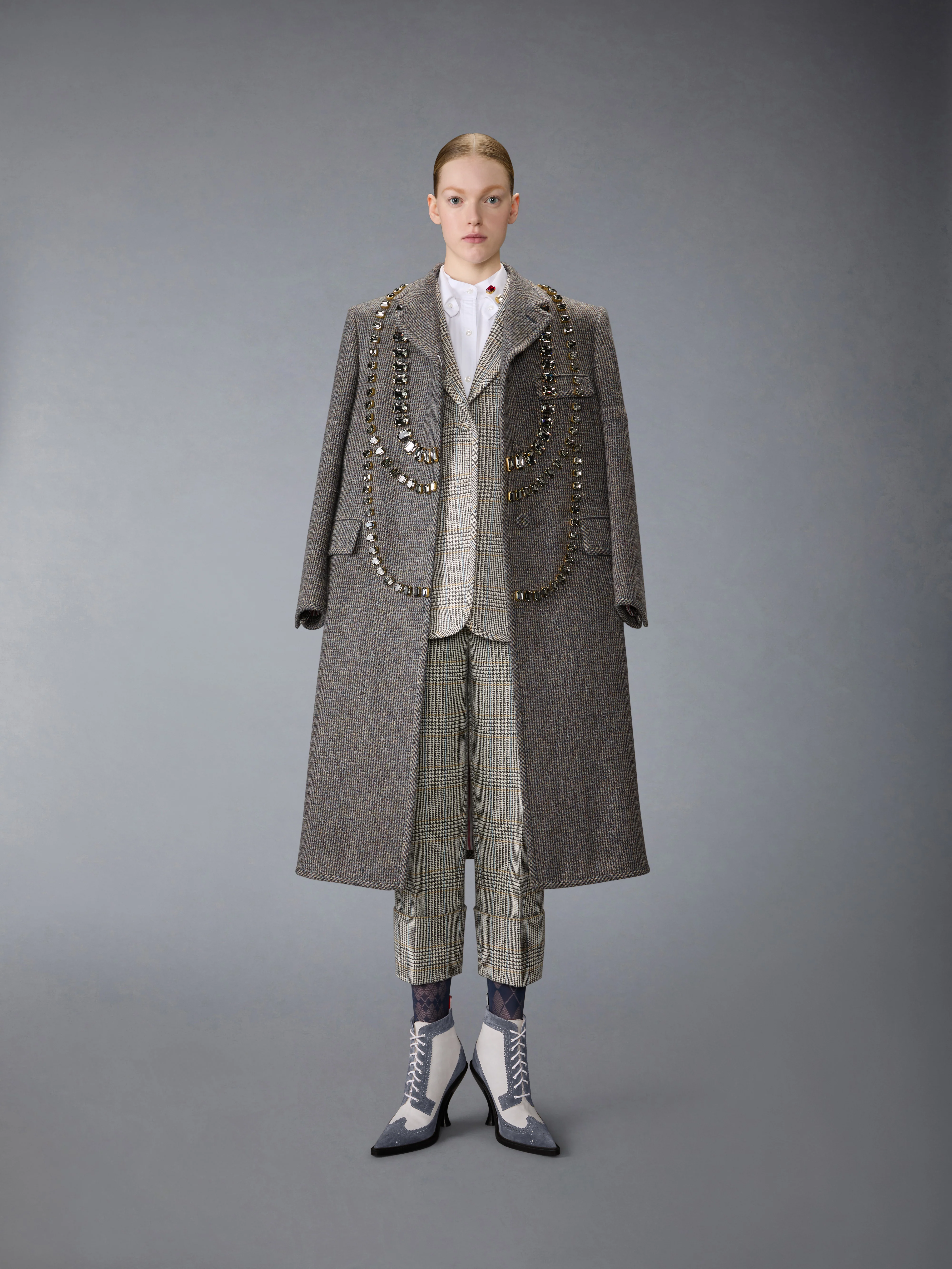 HUNTING TWEED BACKSTRAP TROUSER - Image 3