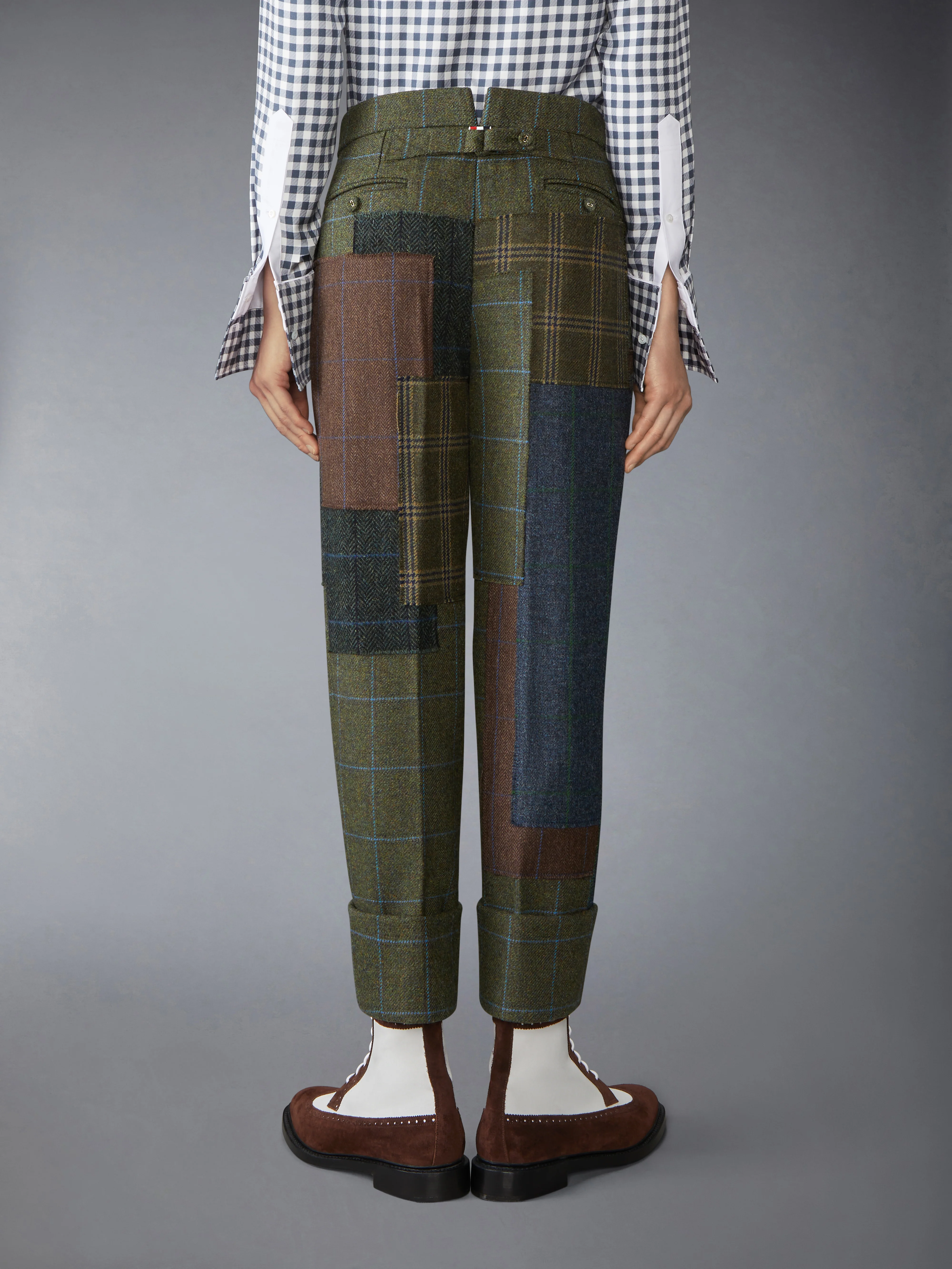 HUNTING TWEED BACKSTRAP TROUSER - Image 2