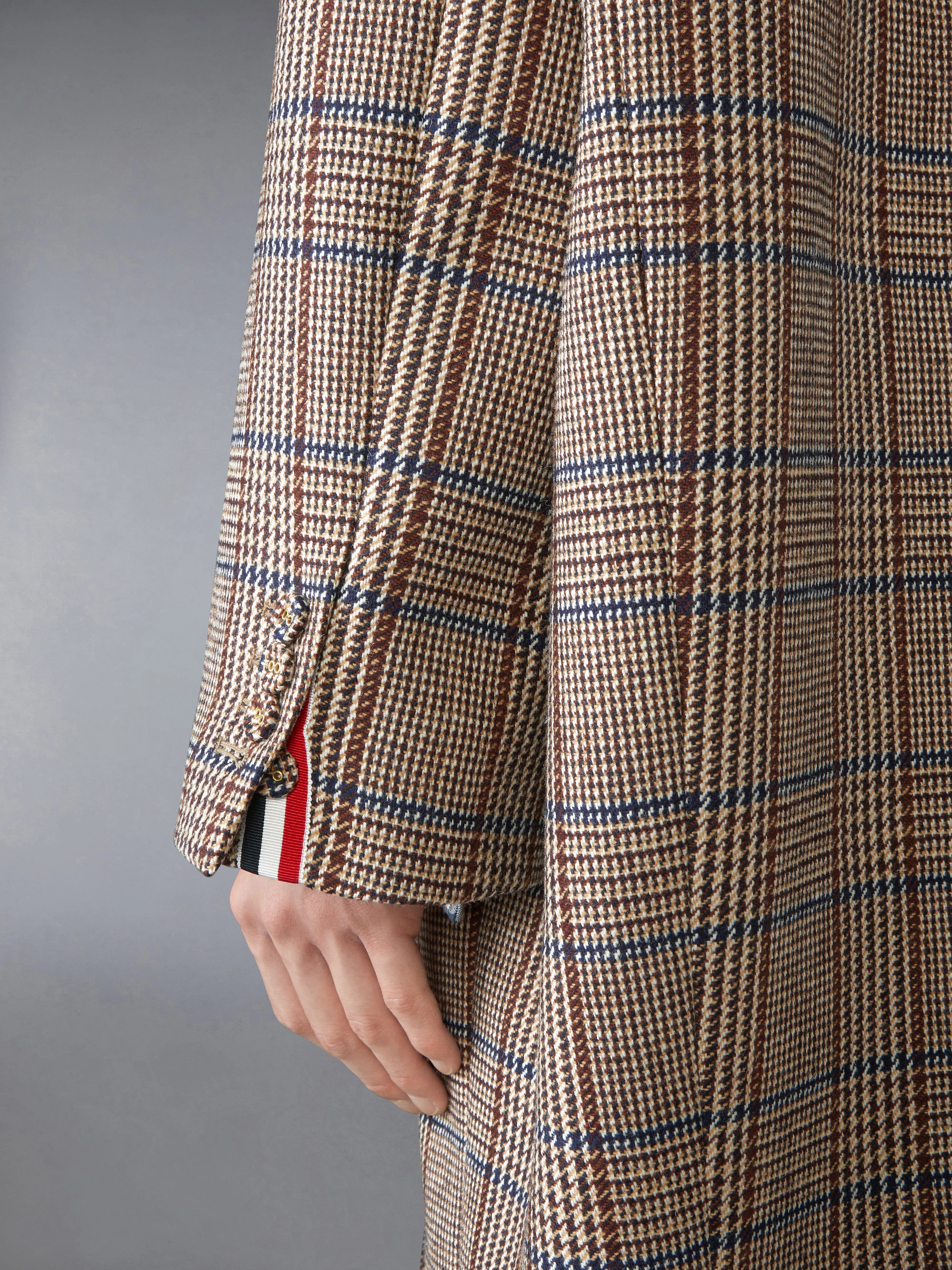 HUNTING TWEED COCOON COAT - Image 11