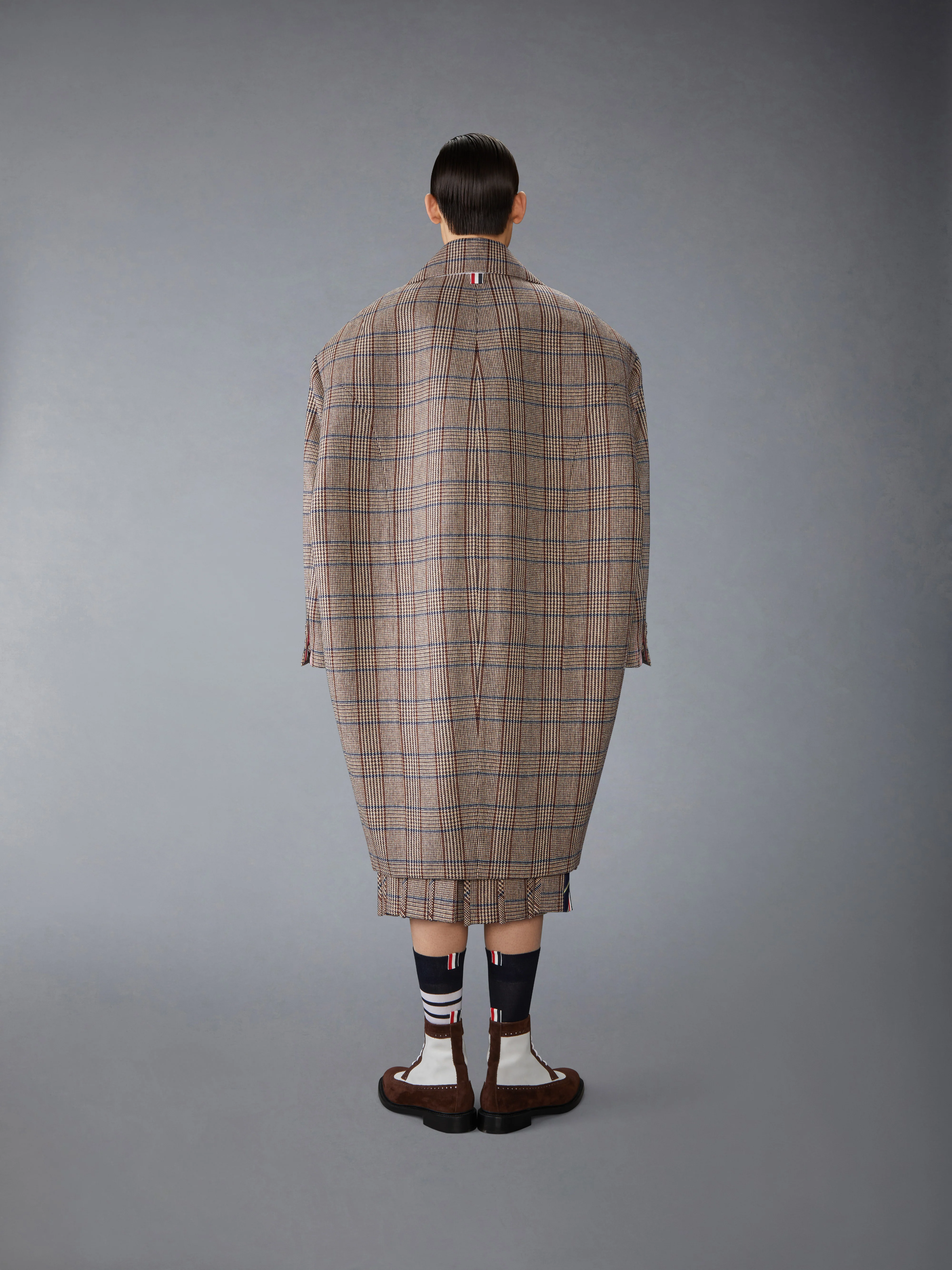 HUNTING TWEED COCOON COAT - Image 7