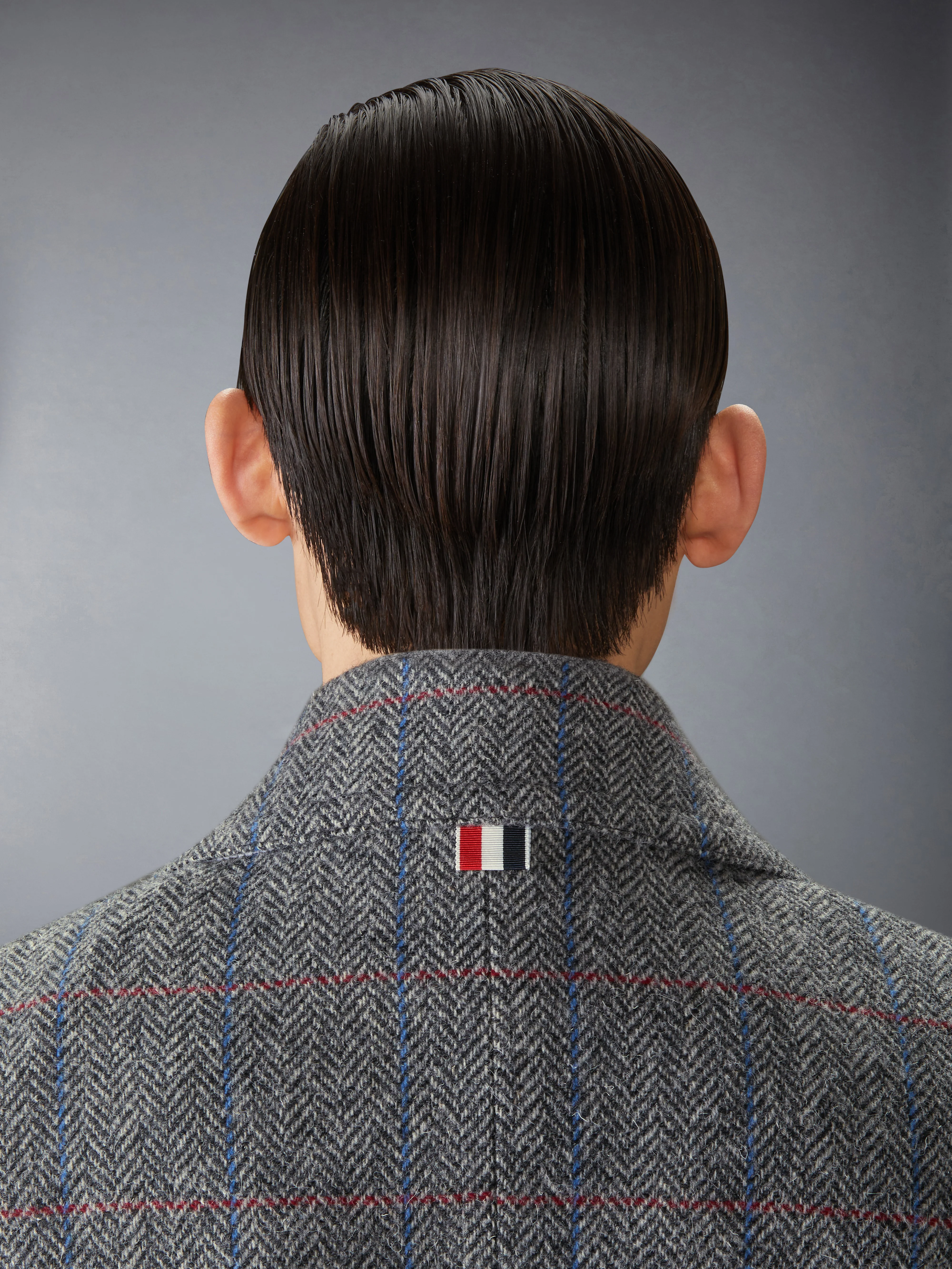 HUNTING TWEED OVERSIZED PEACOAT - Image 6