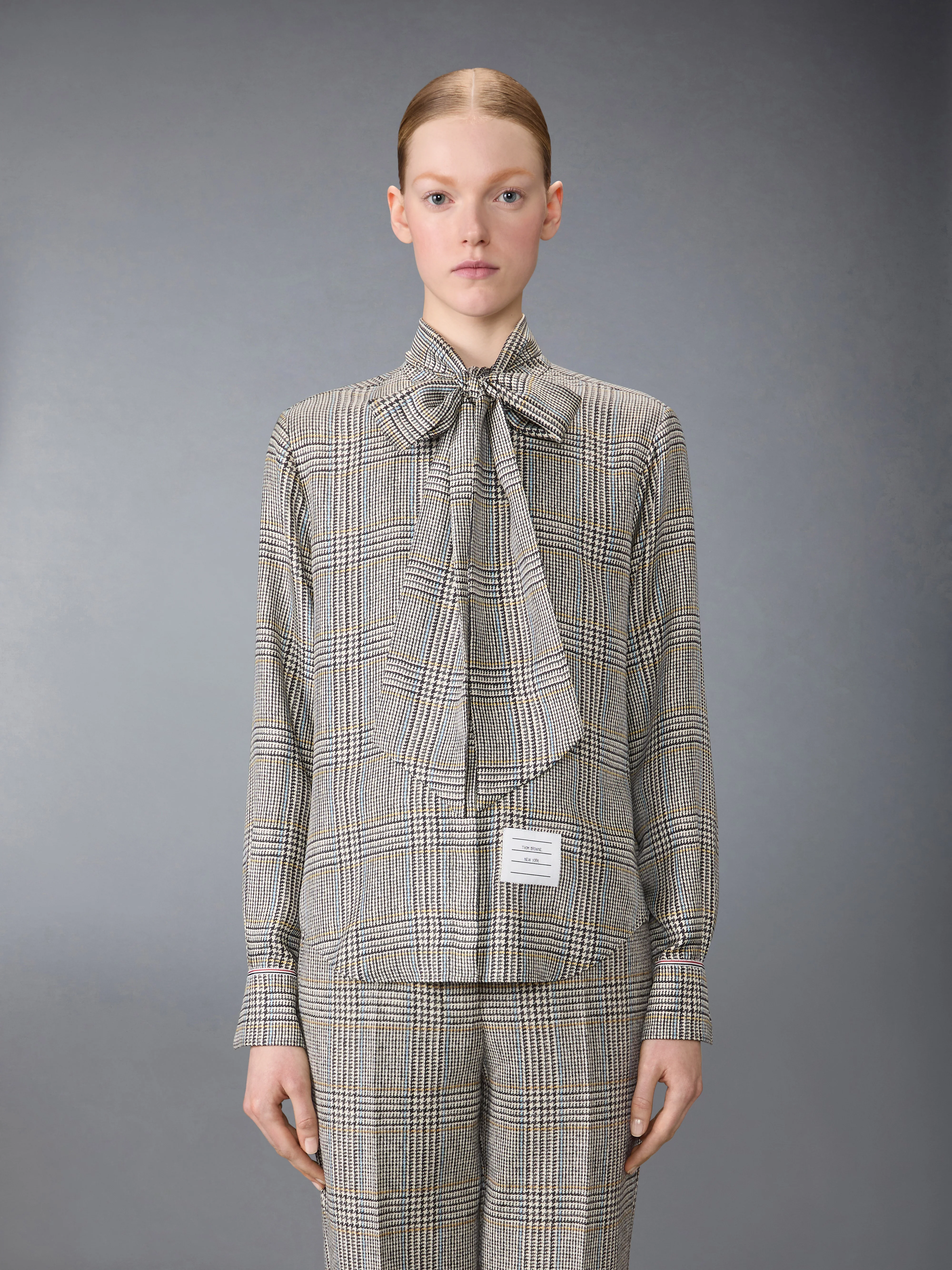 HUNTING TWEED SILK TWILL SHIRT - Image 2